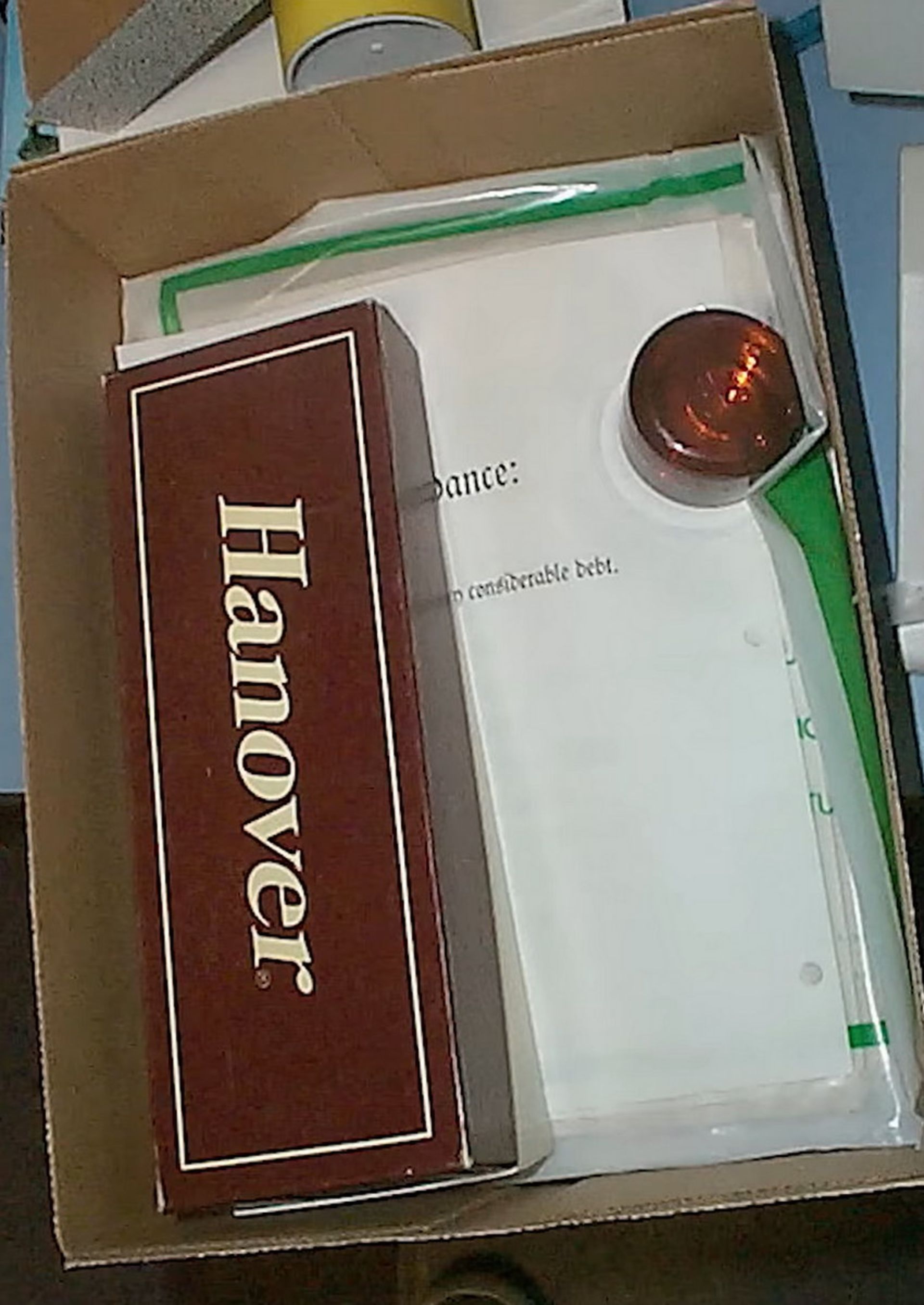 محتویات بسته پستی