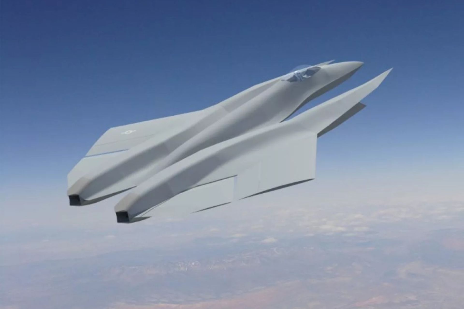 طرح مفهومی جنگنده SM-39 آمریکا