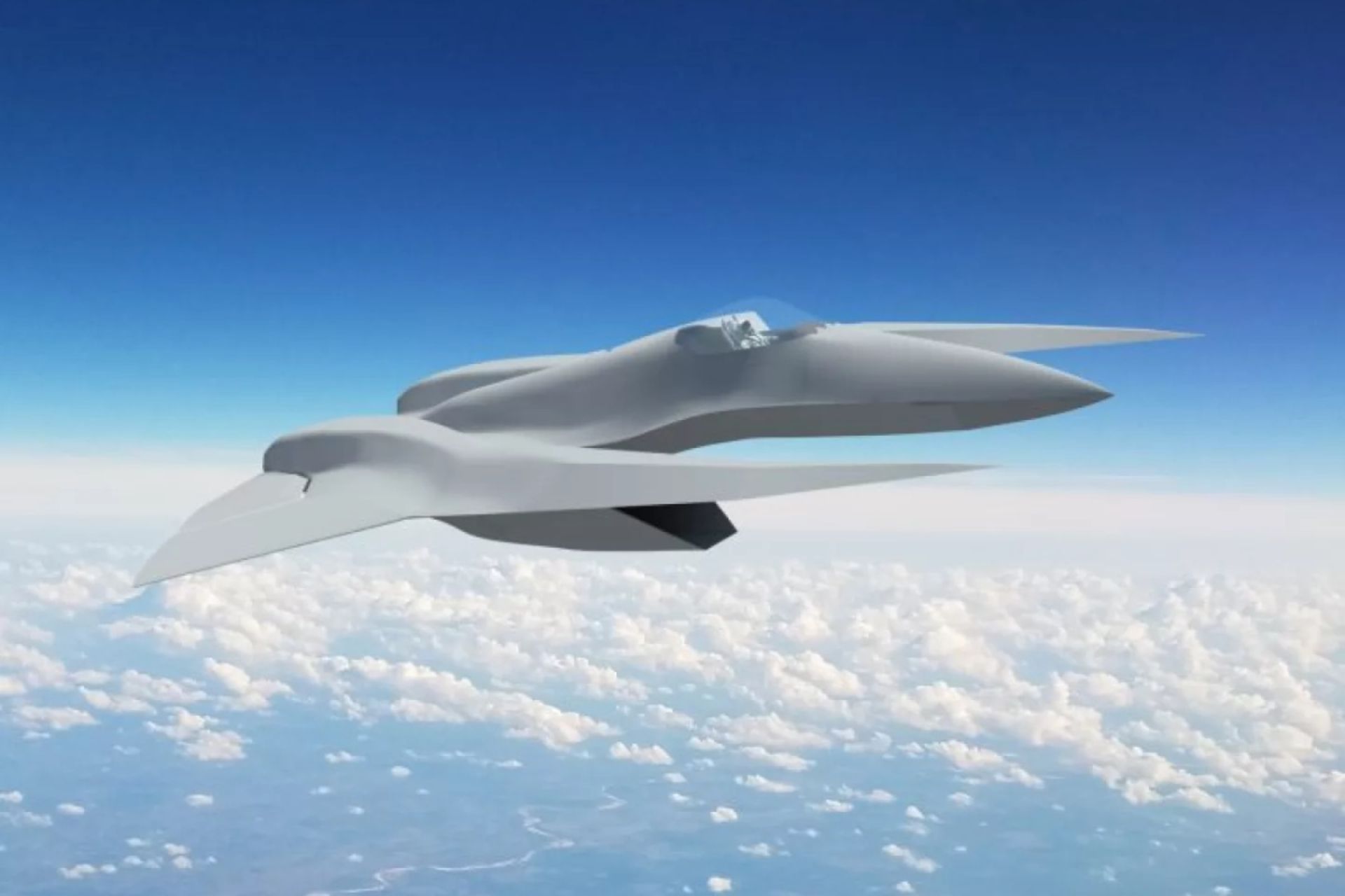 طرح مفهومی جنگنده SM-39 آمریکا