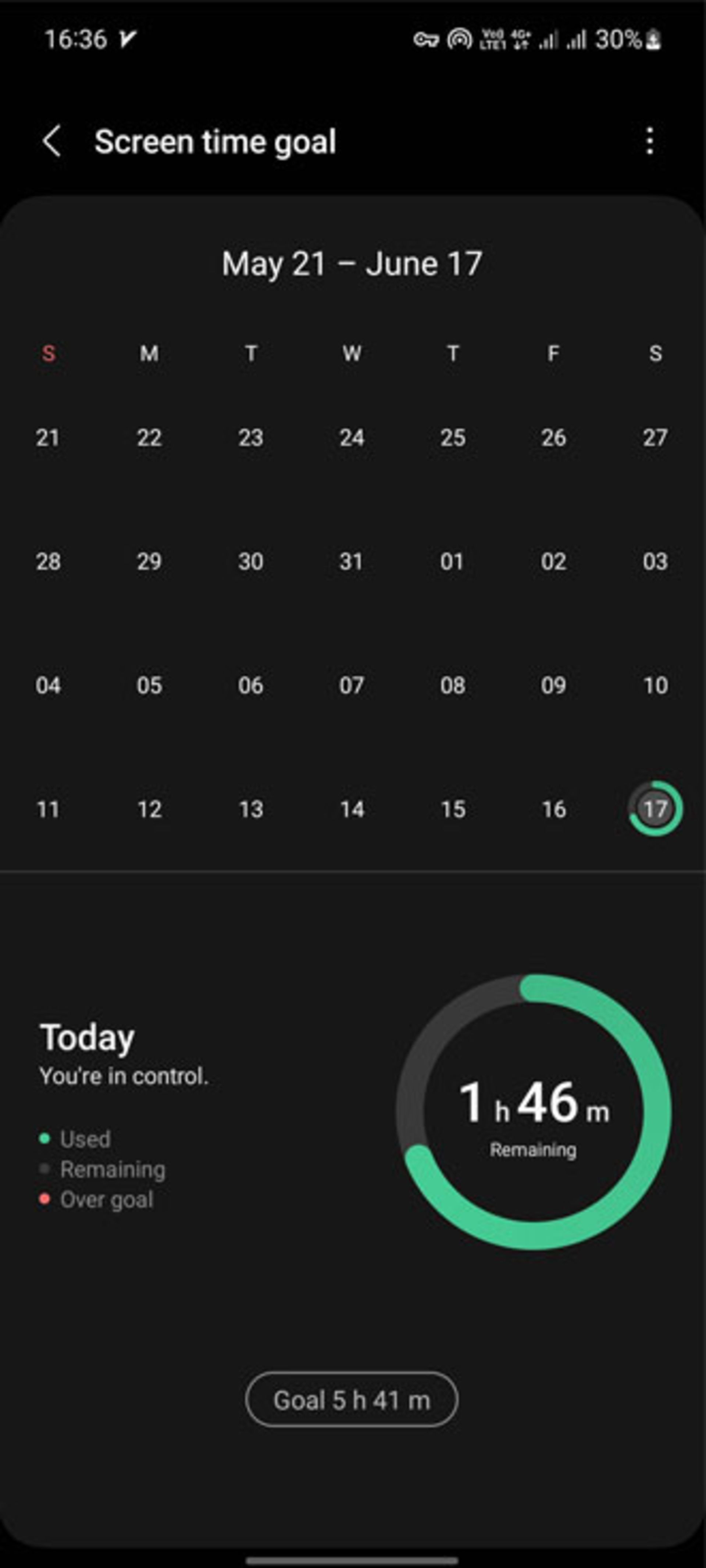 جزئیات زمان تعیین‌شده