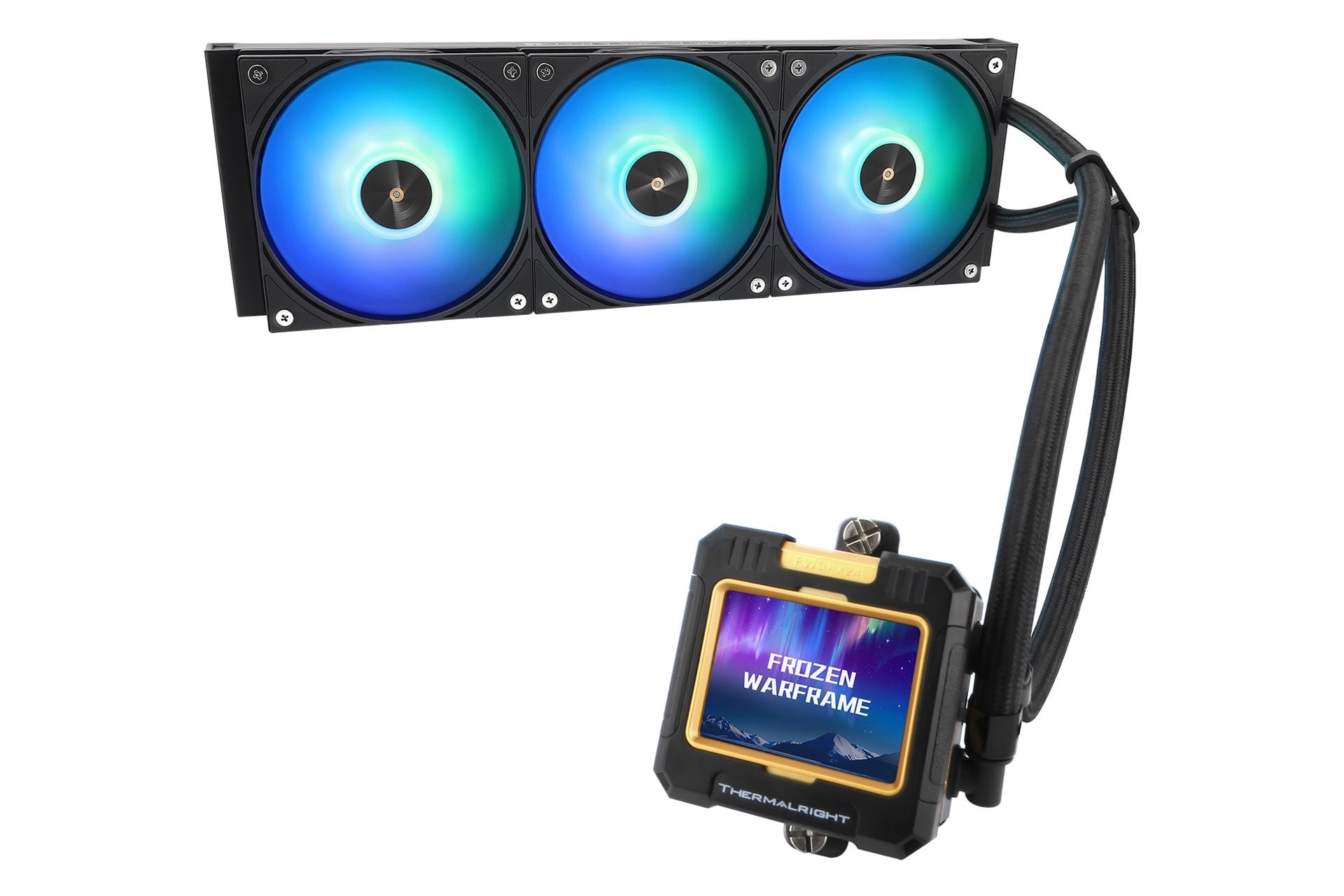 خنک کننده مایع ترمال رایت Thermalright Frozen Warframe 360 BLACK ARGB