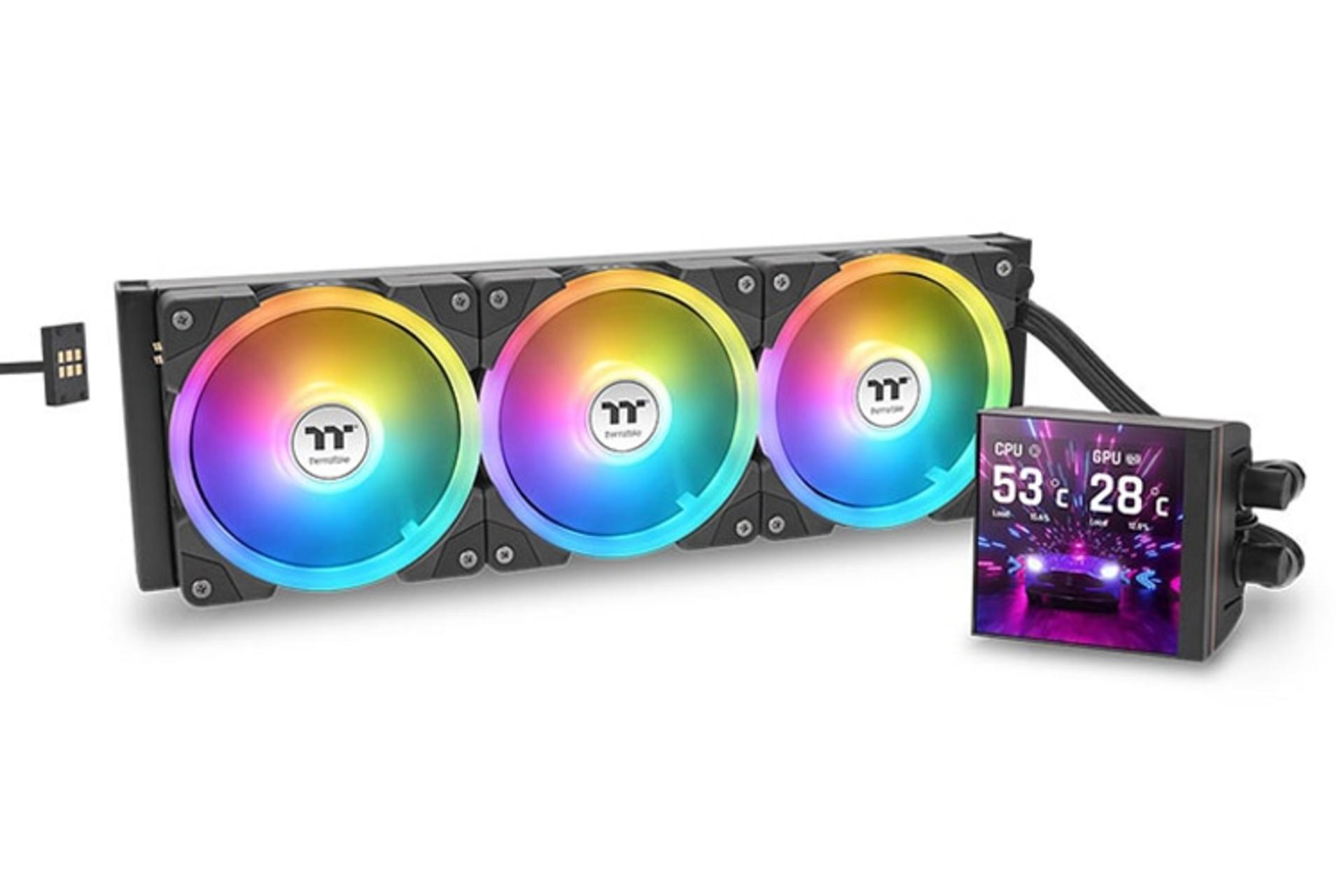 خنک کننده مایع ترمالتیک Thermaltake MAGFloe 360 Ultra ARGB Sync AIO مشکی