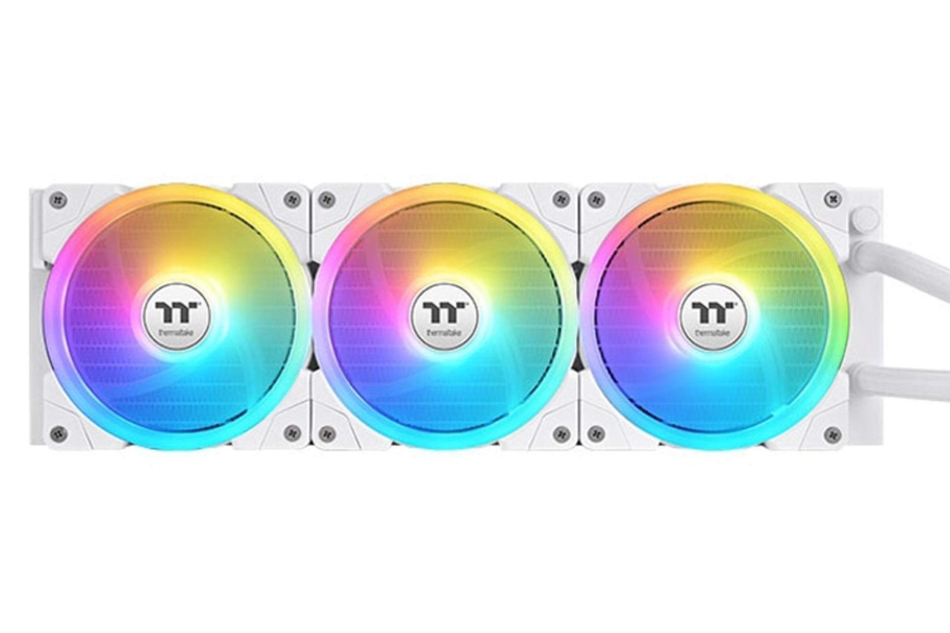 فن های خنک کننده مایع ترمالتیک Thermaltake MAGFloe 360 Ultra ARGB Sync AIO سفید