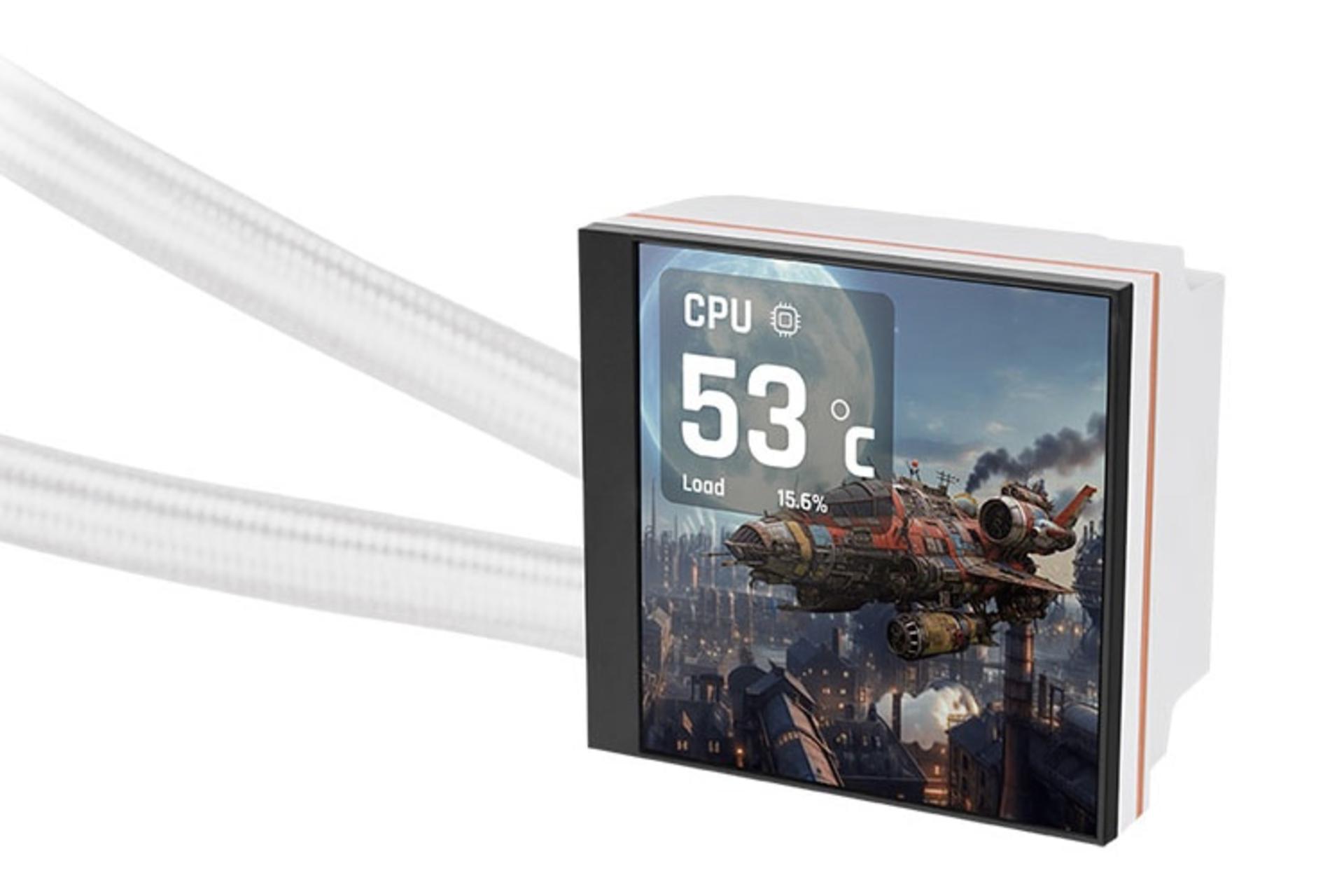 پمپ خنک کننده مایع ترمالتیک Thermaltake MAGFloe 360 Ultra ARGB Sync AIO سفید