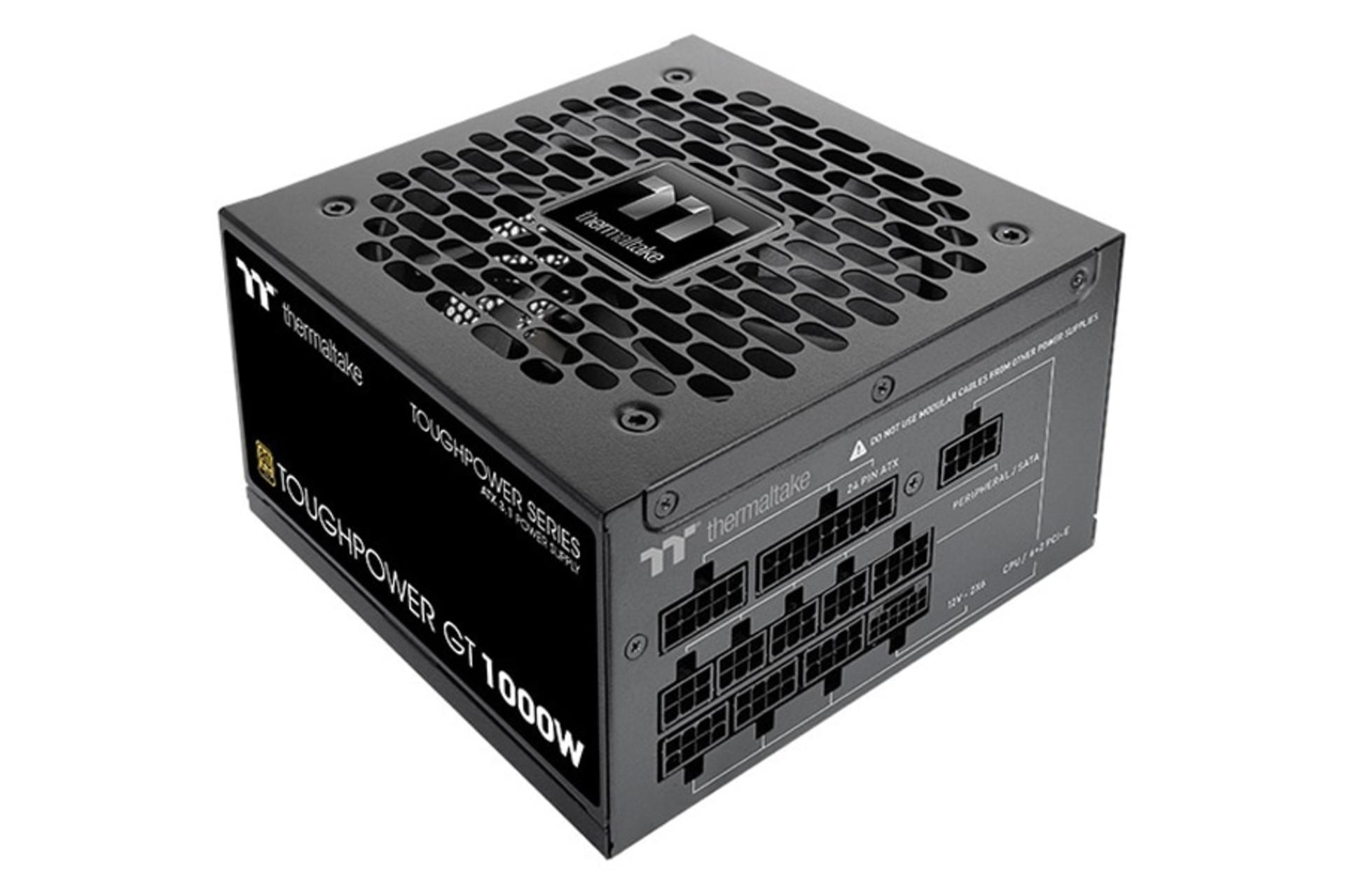 پاور کامپیوتر ترمالتیک Thermaltake TOUGHPOWER GT 1000W مشکی
