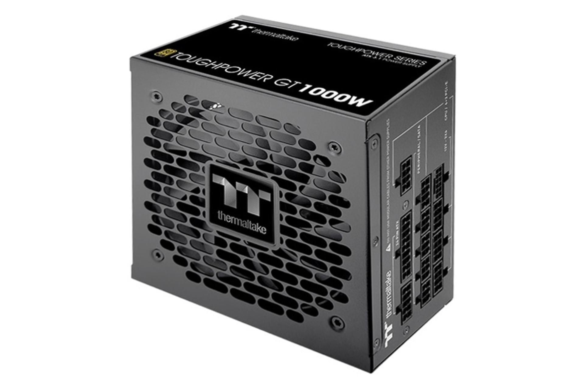 پشت پاور کامپیوتر ترمالتیک Thermaltake TOUGHPOWER GT 1000W مشکی