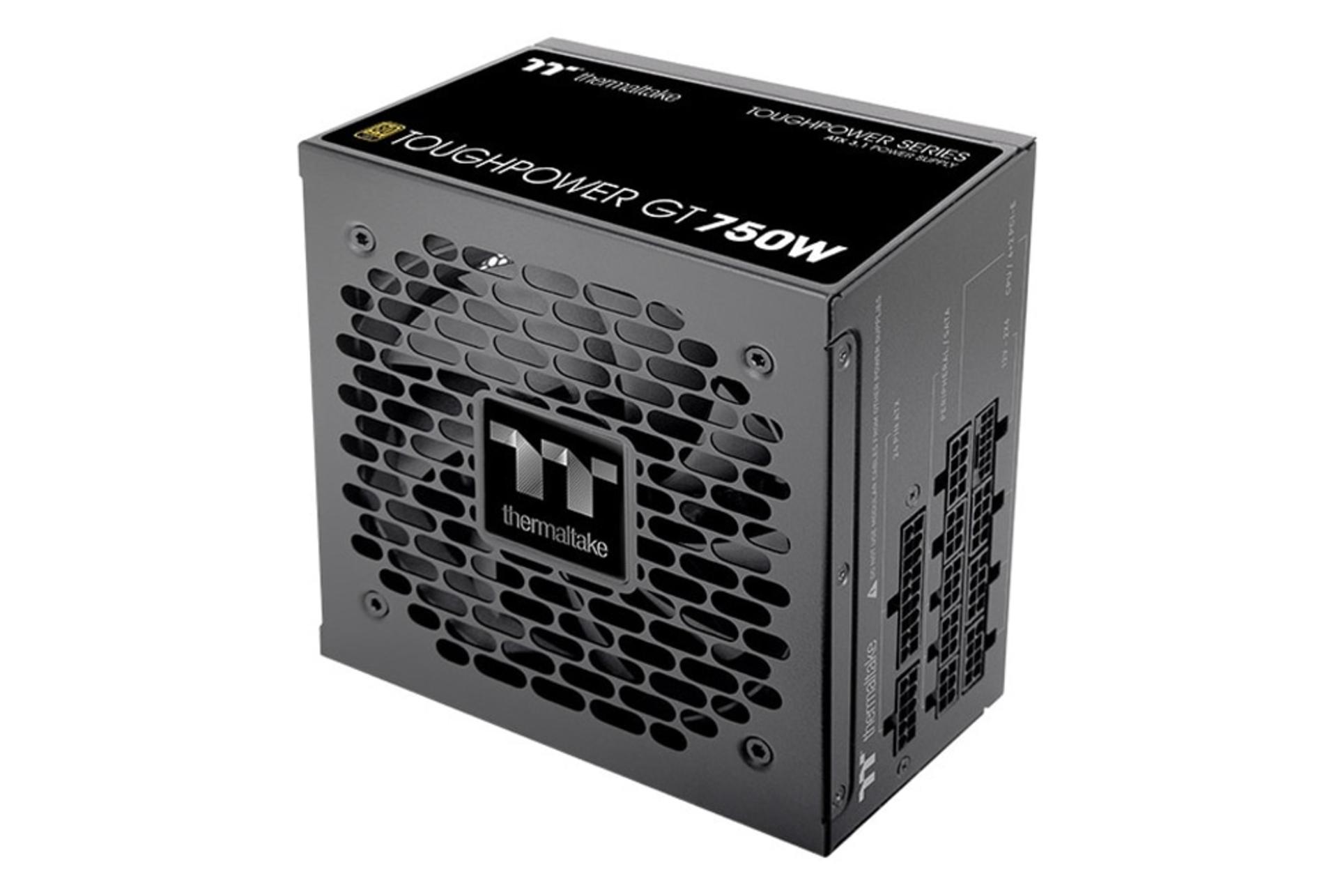 پشت پاور کامپیوتر ترمالتیک Thermaltake TOUGHPOWER GT Version B 750W مشکی