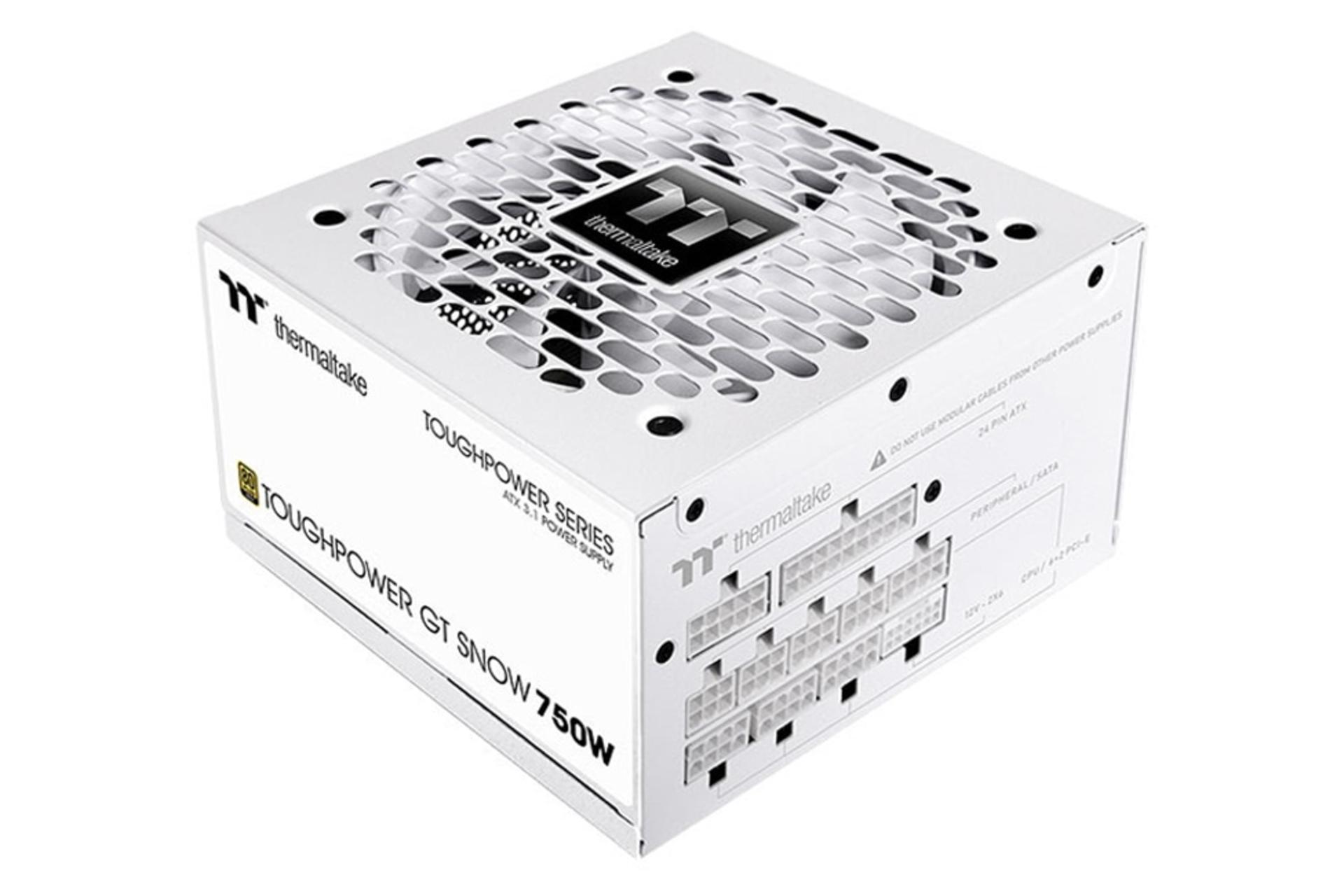 پاور کامپیوتر ترمالتیک Thermaltake TOUGHPOWER GT Version B 750W سفید