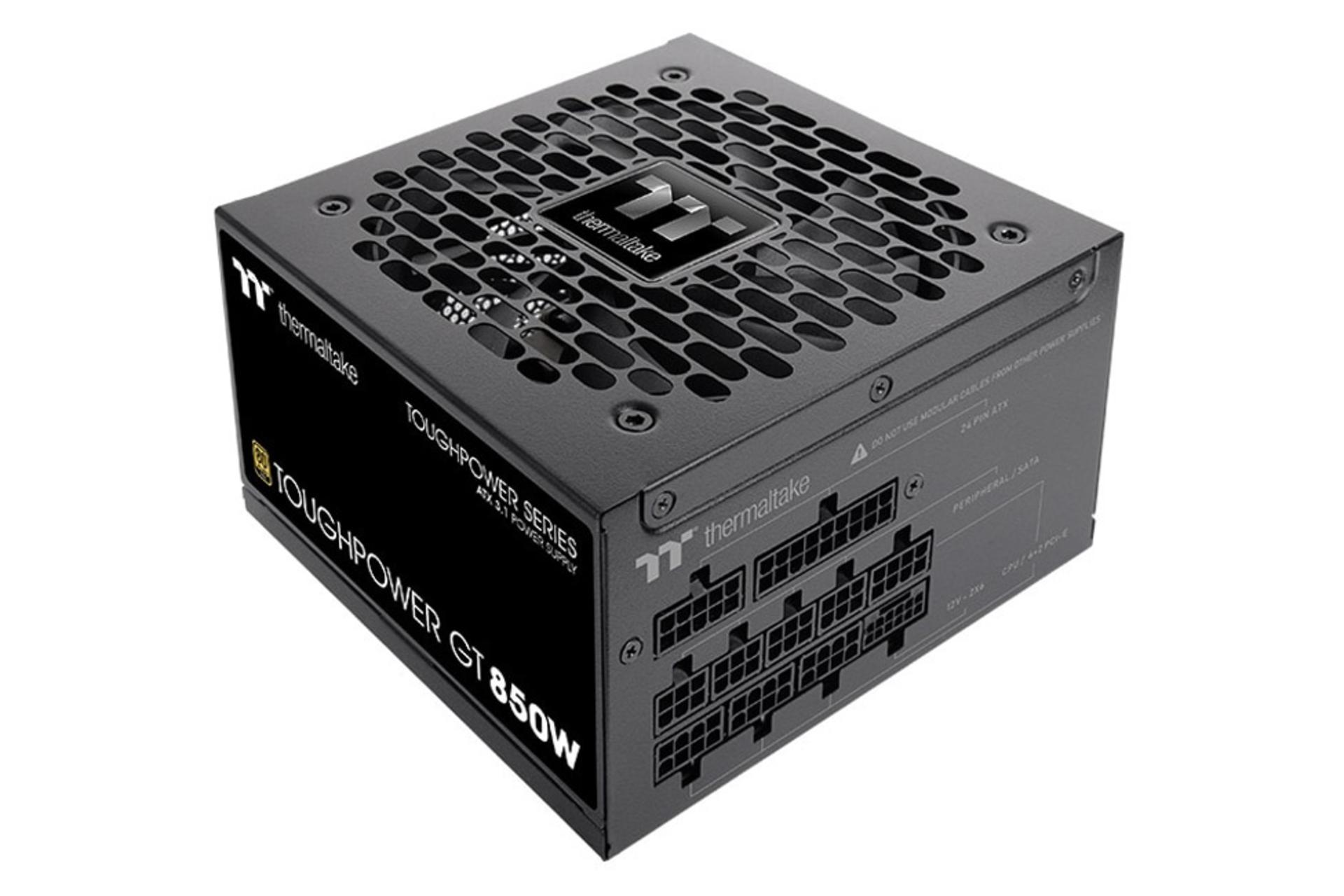 پاور کامپیوتر ترمالتیک Thermaltake TOUGHPOWER GT Version B 850W مشکی