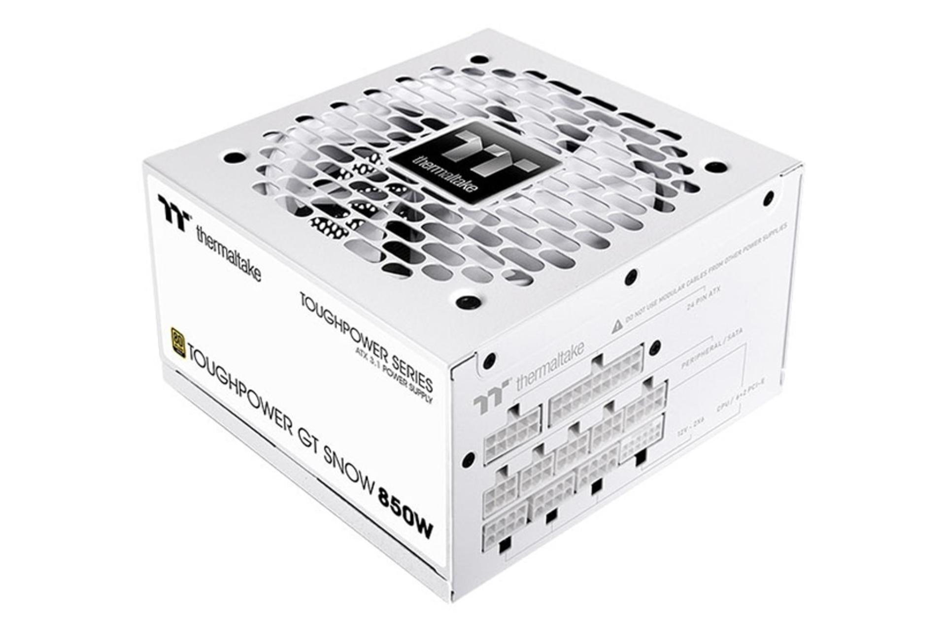 پاور کامپیوتر ترمالتیک Thermaltake TOUGHPOWER GT Version B 850W سفید