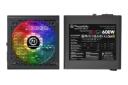 نمای پایین و بالای پاور کامپیوتر ترمالتیک Toughpower GX1 RGB 600W Gold با توان 600 وات
