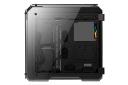 نمای داخلی پنل سمت راست کیس کامپیوتر ترمالتیک View 71 Tempered Glass RGB Edition با نمایش فضای مدیریت کابل