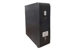 نمای نیمرخ کامپیوتر کوچک H610T2 تین آوا مدل 13100-8-120 با نمایش درگاه و پنل کناری