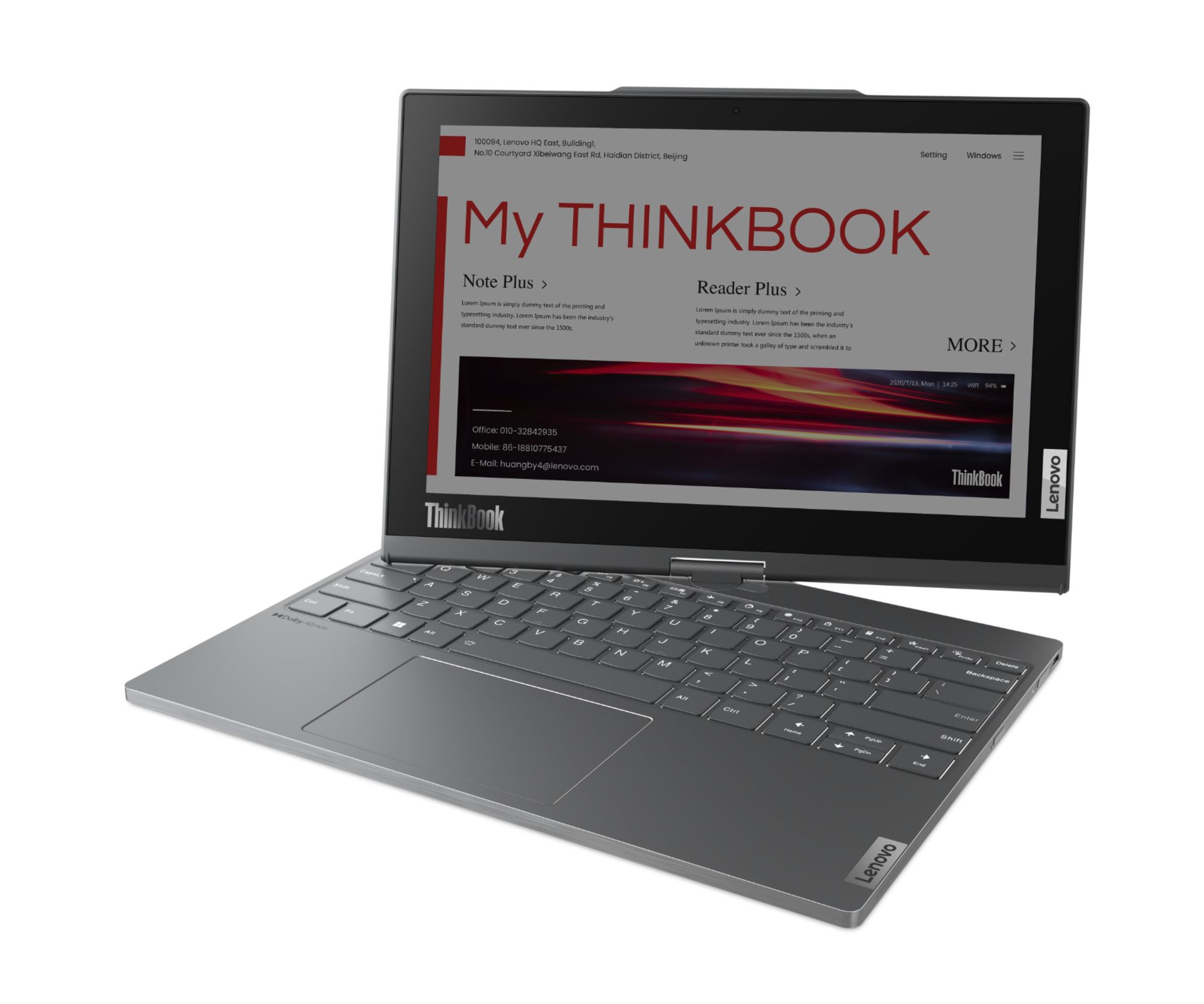 لپ تاپ لنوو ThinkBook Plus Twist