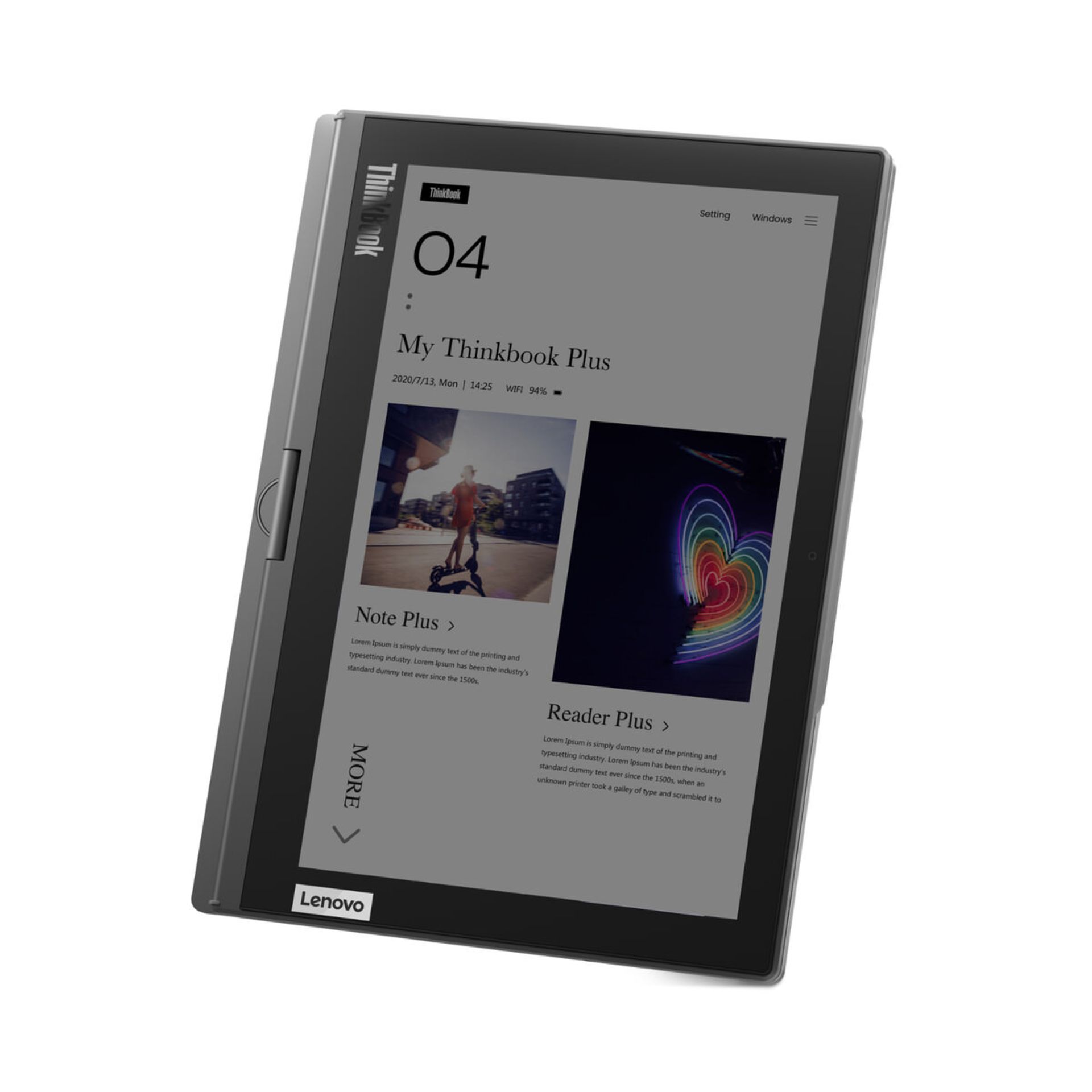 لپ تاپ لنوو ThinkBook Plus Twist