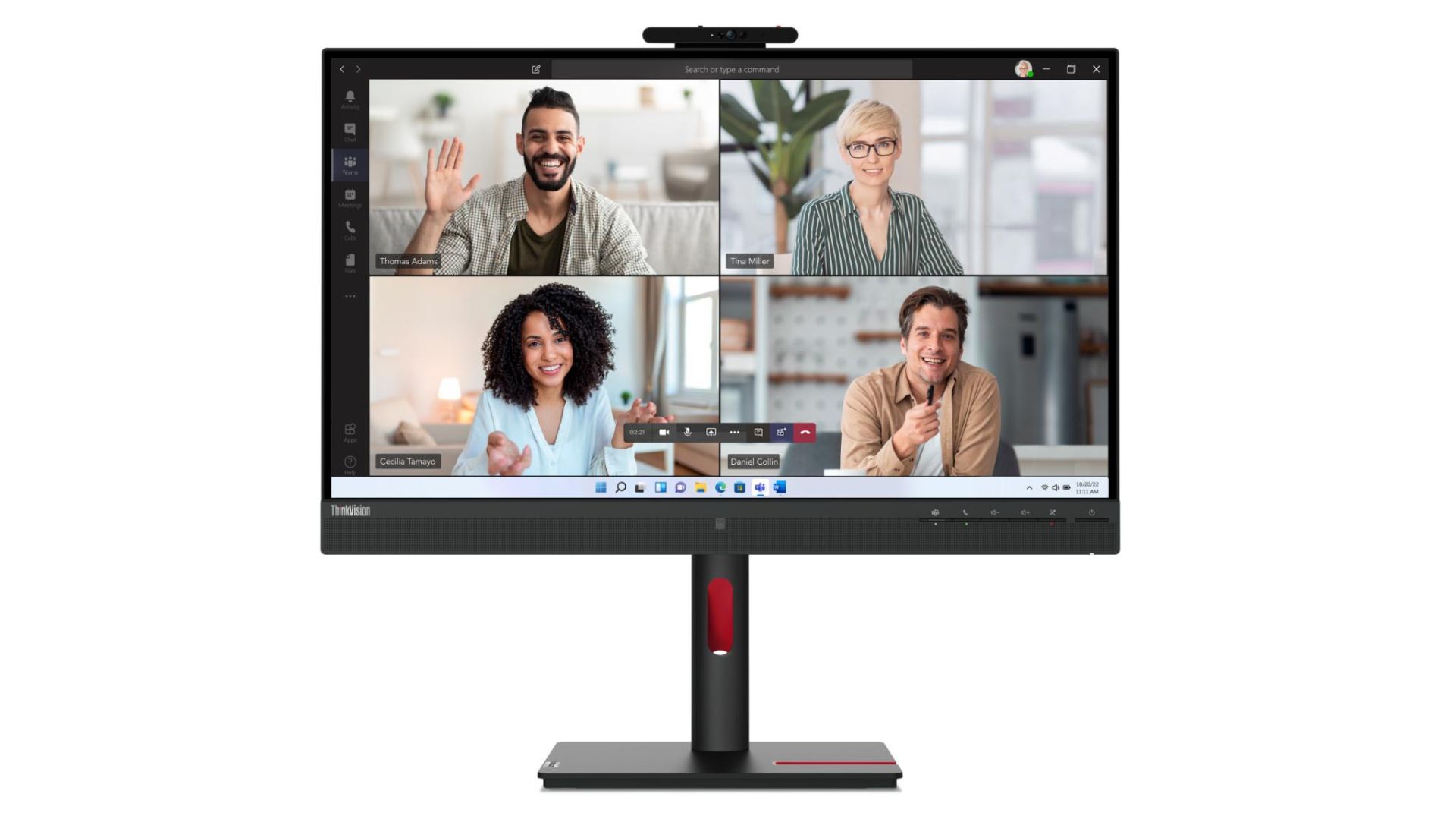 نمایشگرهای سری ThinkVision VoIP لنوو