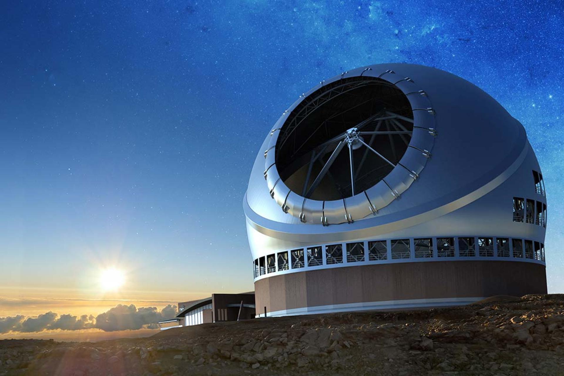 مرجع متخصصين ايران طرح مفهومي از تلسكوپ سي متري