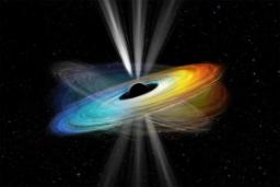 سیاه‌چاله‌ای که اولین تصویر آن تاریخ‌ساز شد، به دور خود می‌چرخد