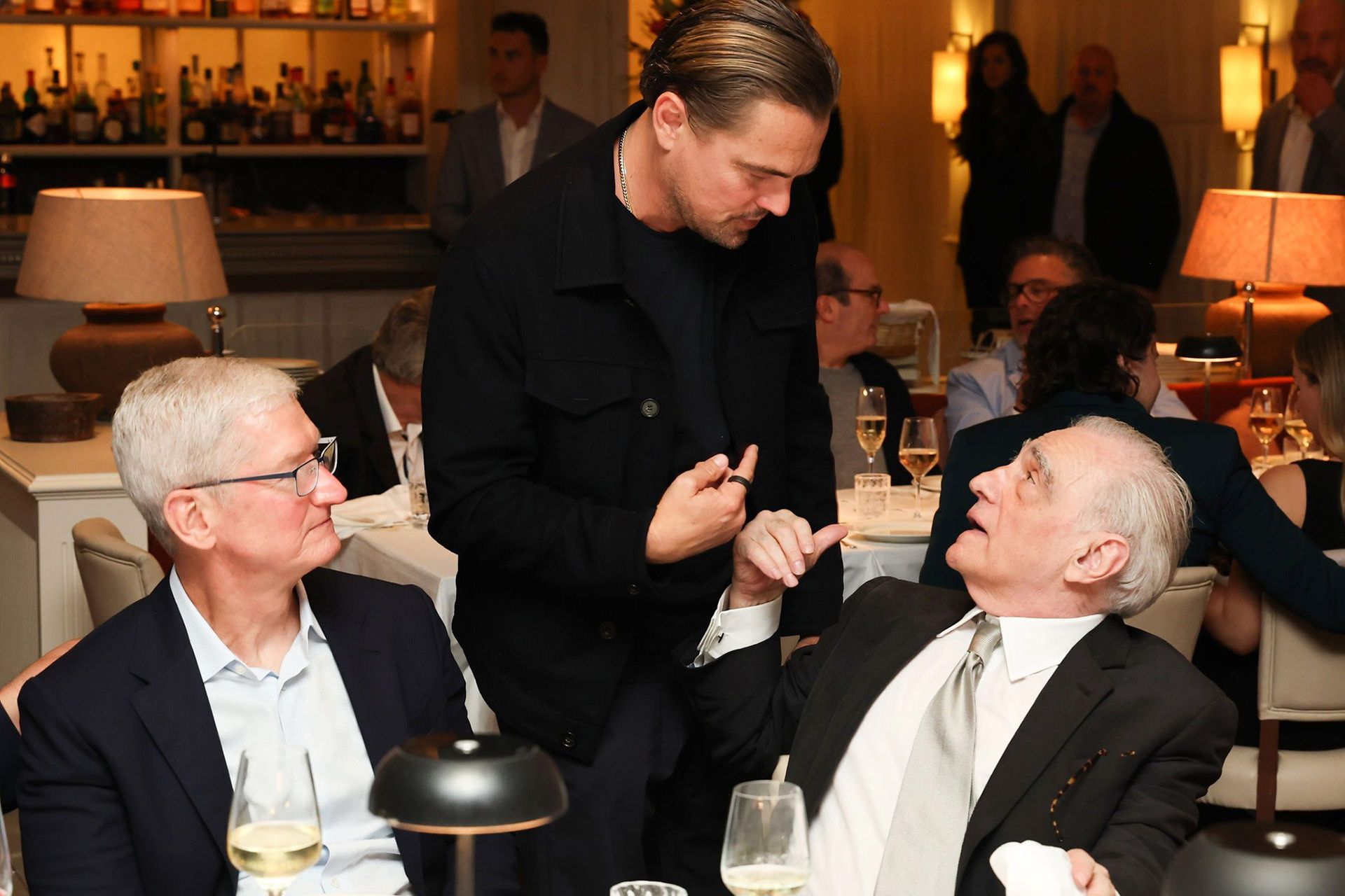 تیم کوک، لئوناردو دی‌کاپریو و ماترین اسکورسیزی عوامل Killers of the Flower Moon