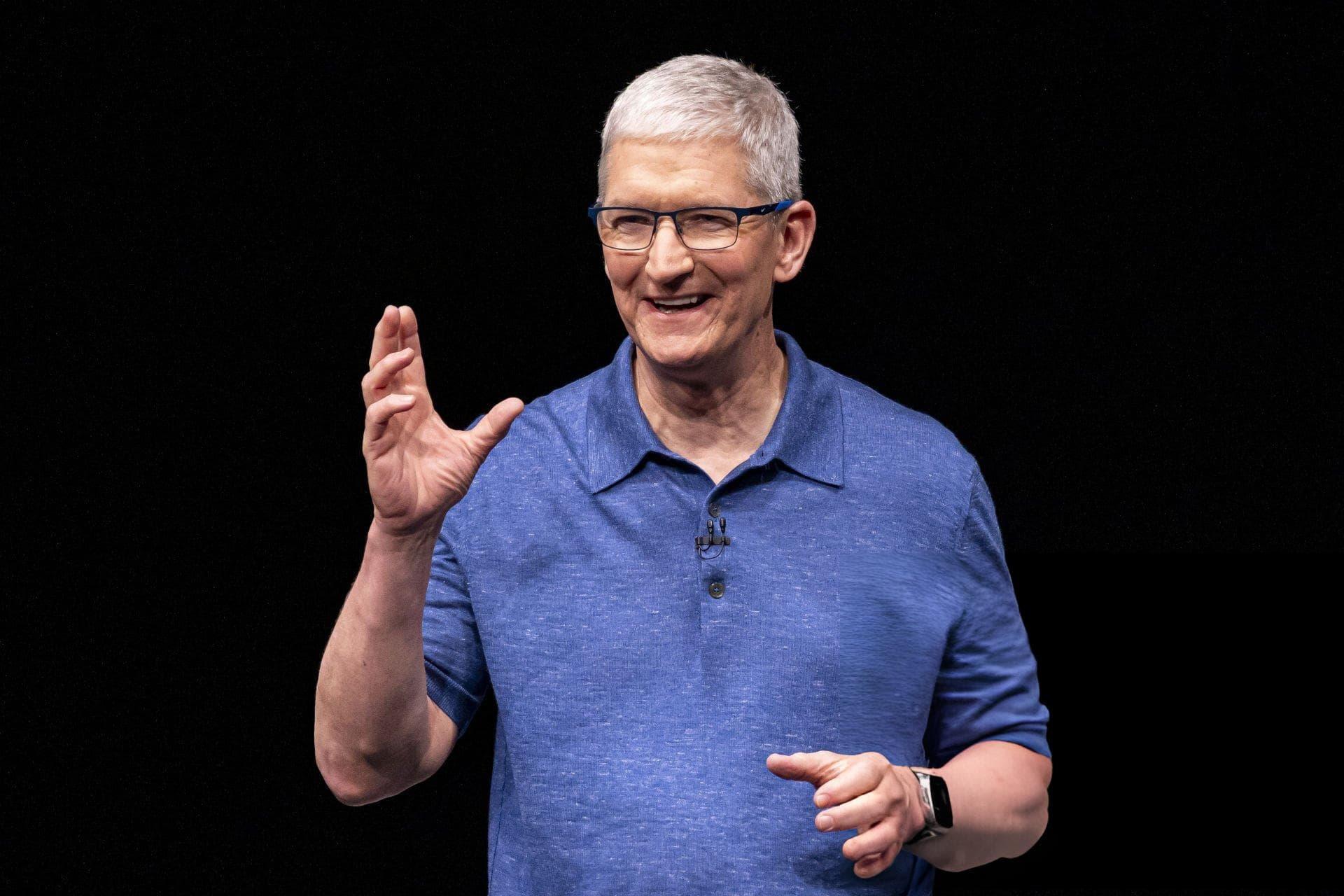 تیم کوک / Tim Cook مدیرعامل اپل در مراسم WWDC 2024