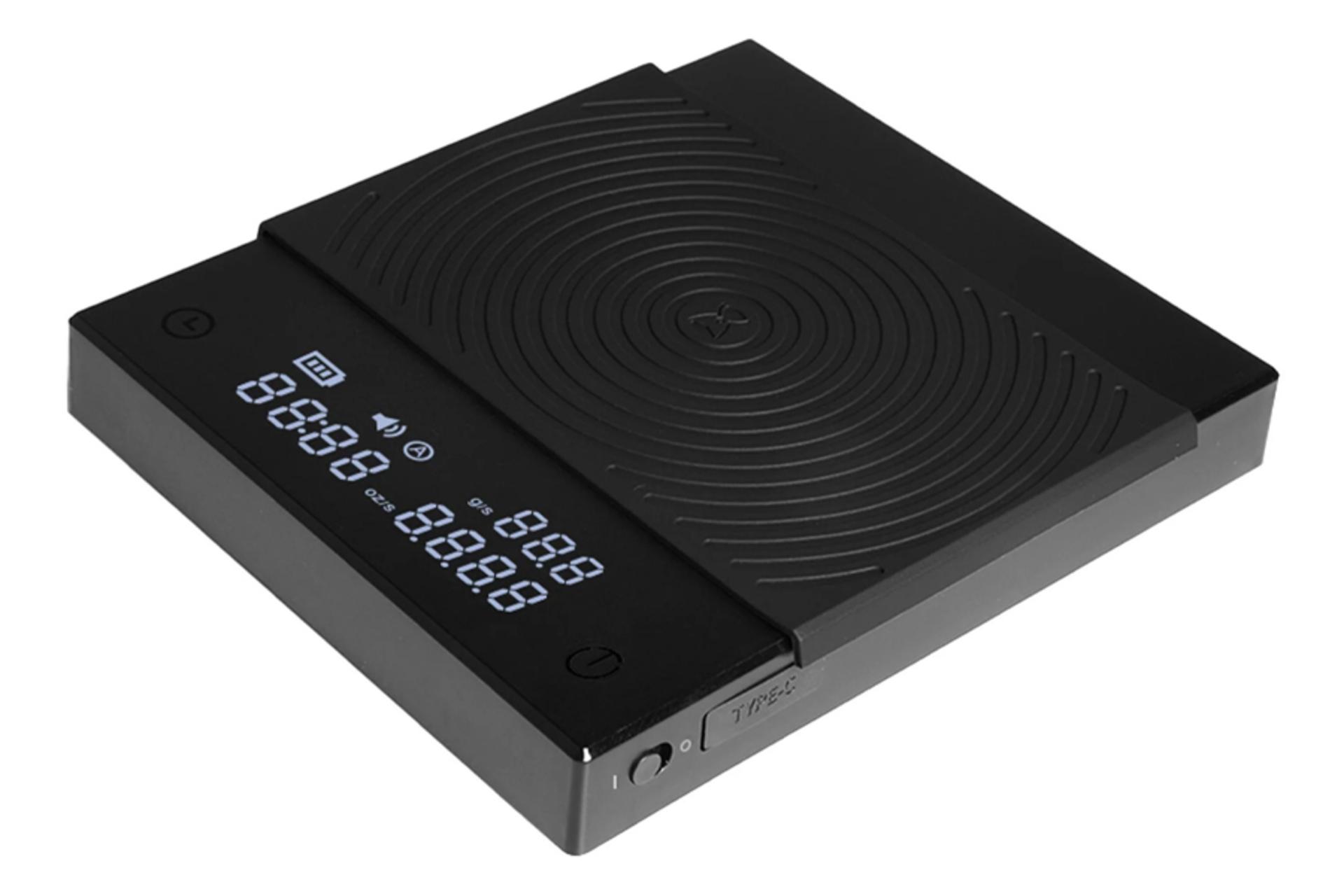 ترازوی آشپزخانه تایم مور Black Mirror Basic 2 رنگ مشکی