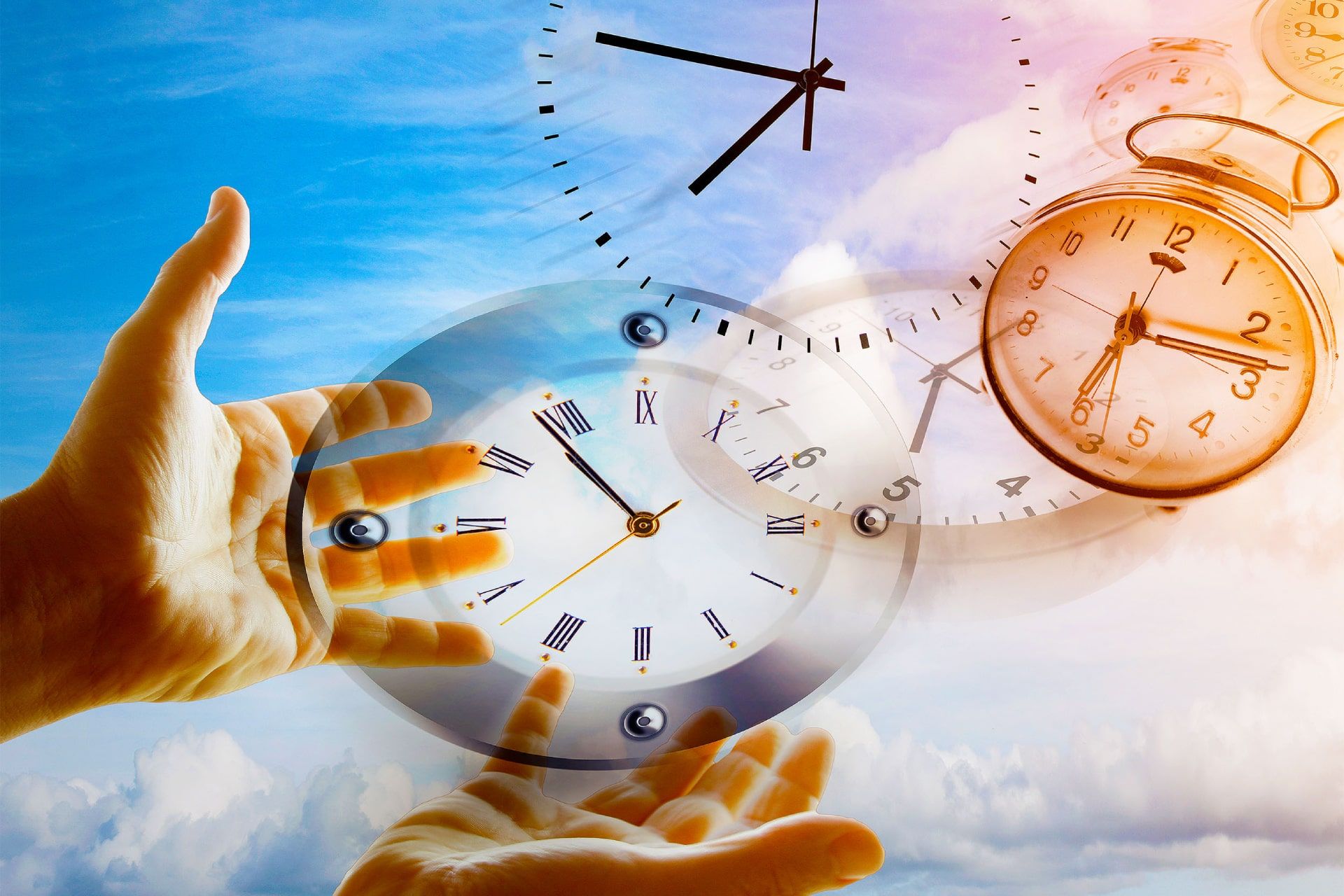 تصویرسازی گذر زمان