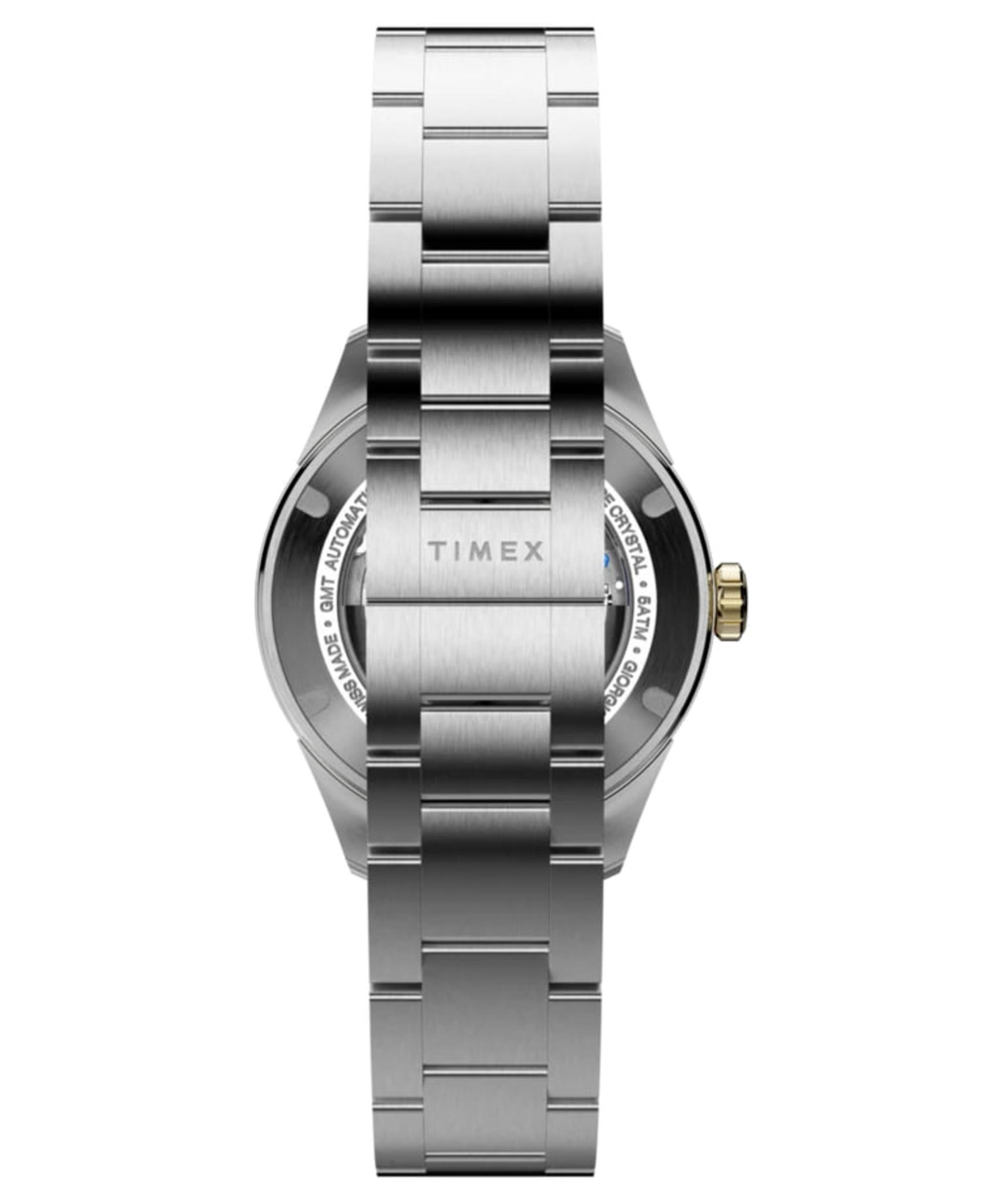 ساعت مچی تایمکس Atelier GMT Première با بند استیل