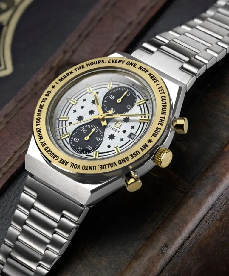 ساعت مچی تایمکس (Timex) با طرح‌های ستاره‌ای و نوشته‌های جادویی هری پاتر