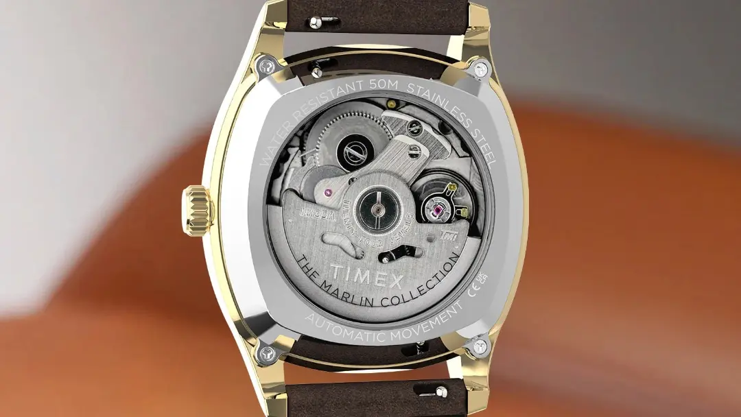 موتور اتوماتیک ساعت مارلین چاتهام (Timex Marlin Chatham) با بدنه استیل