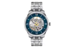 ساعت مچی مردانه تیسوت Tissot Chemin des Tourelles Skeleton 39mm T139.836.11.048.00