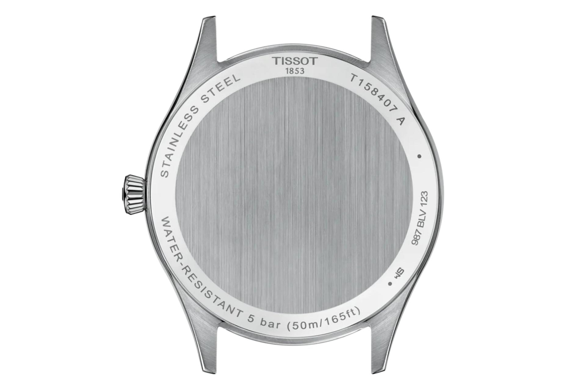 پشت ساعت مچی مردانه تیسوت Tissot Classic Dream 40mm T158.407.16.041.00