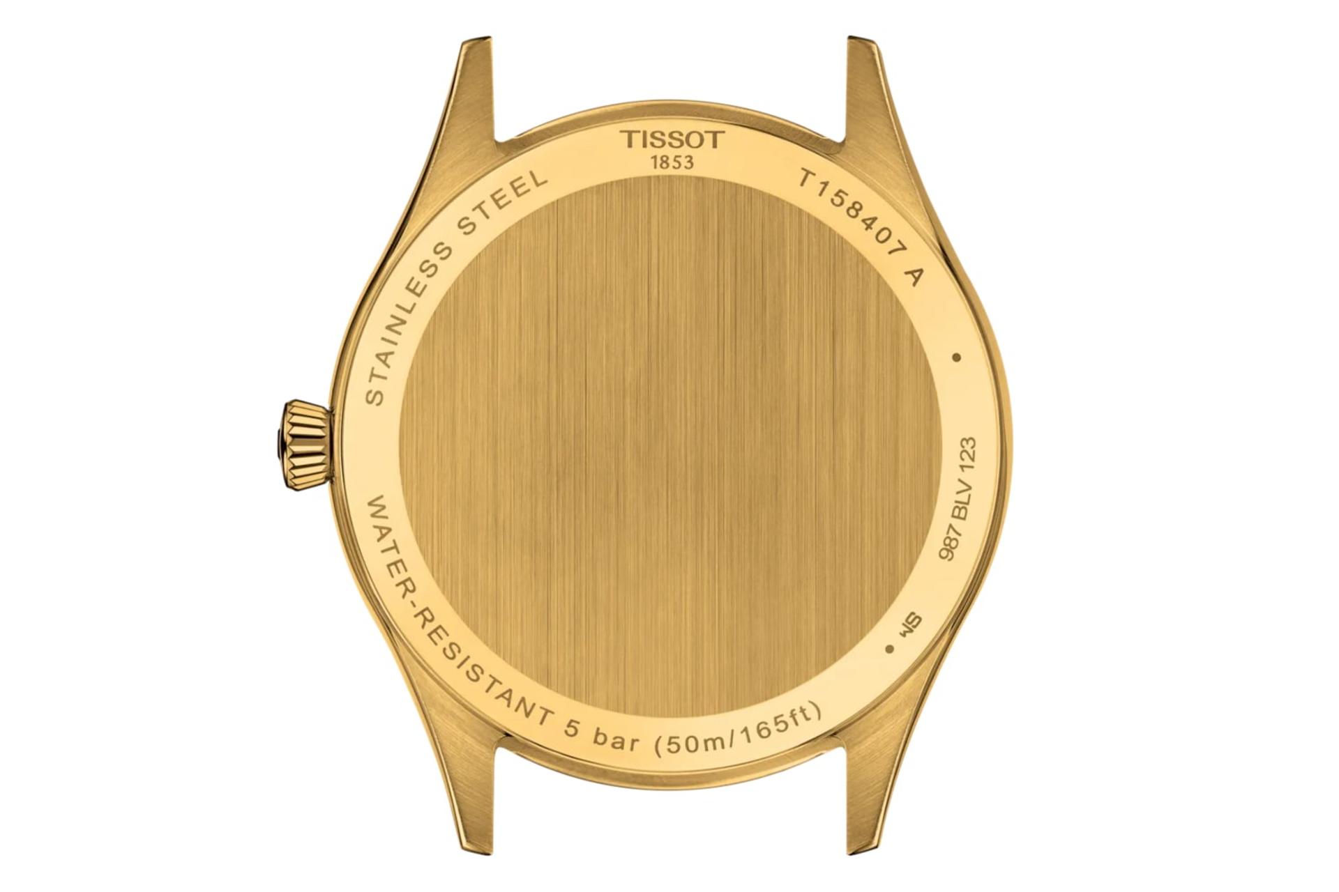پشت ساعت مچی مردانه تیسوت Tissot Classic Dream 40mm T158.407.36.261.00
