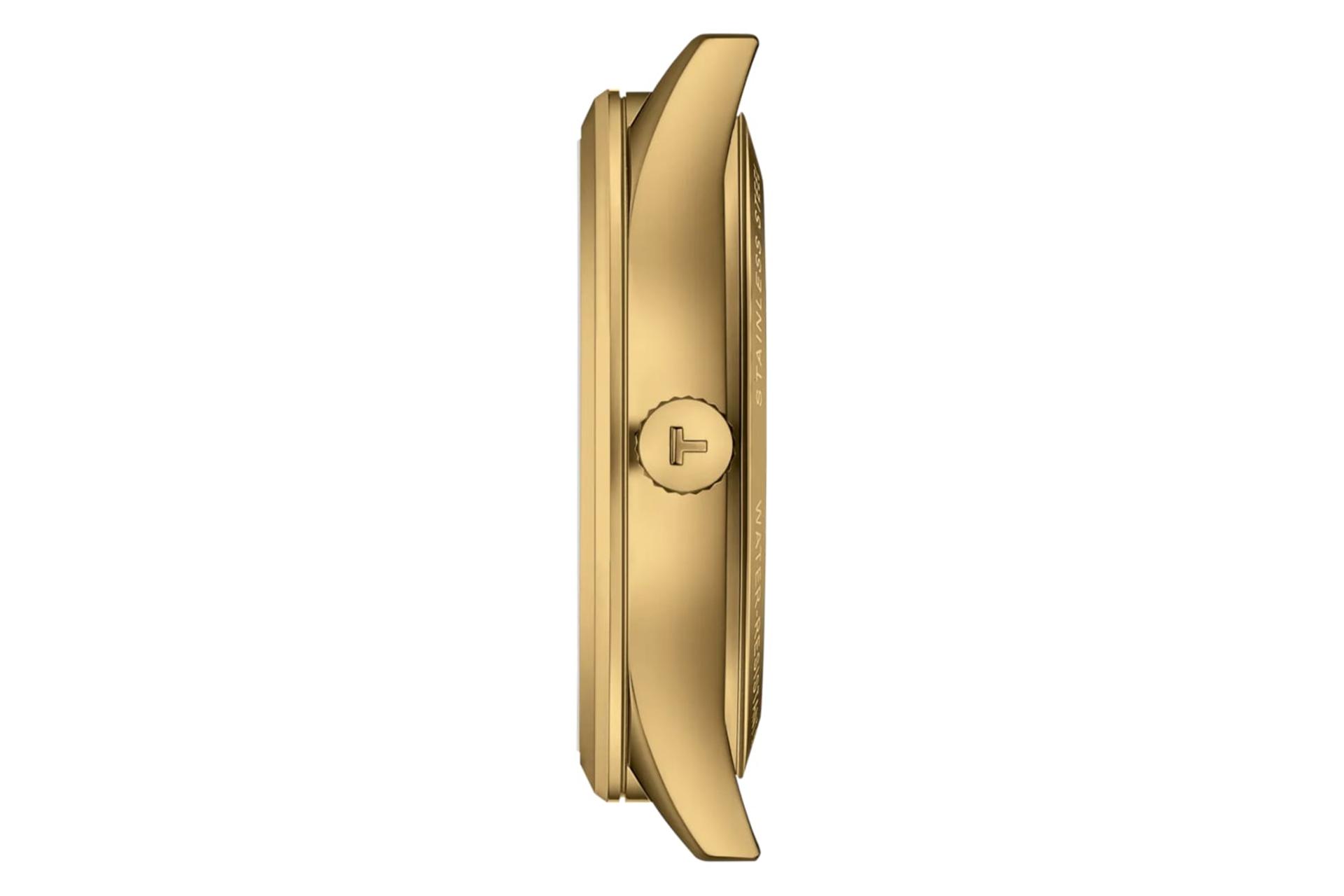 نمای جانبی ساعت مچی مردانه تیسوت Tissot Classic Dream 40mm T158.407.36.261.00