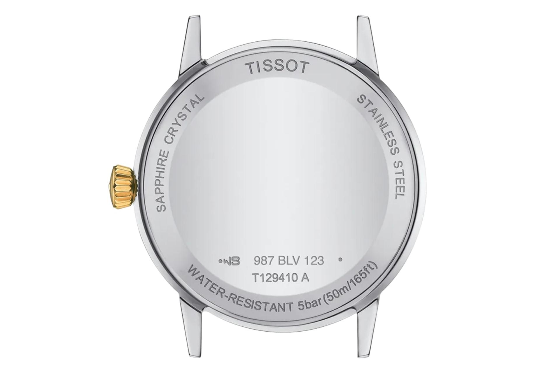 پشت ساعت مچی مردانه تیسوت Tissot Classic Dream 42mm T129.410.22.031.00
