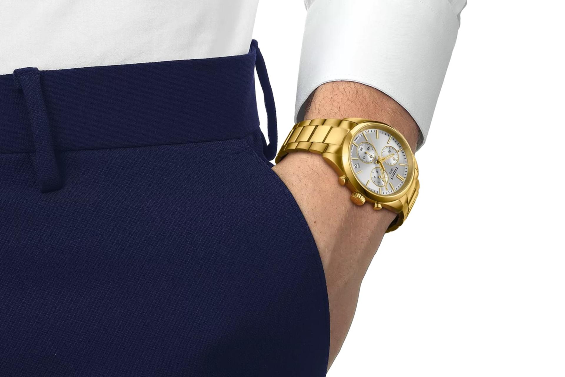 کاربری ساعت مچی مردانه تیسوت Tissot PR 100 40mm T150.417.33.031.00