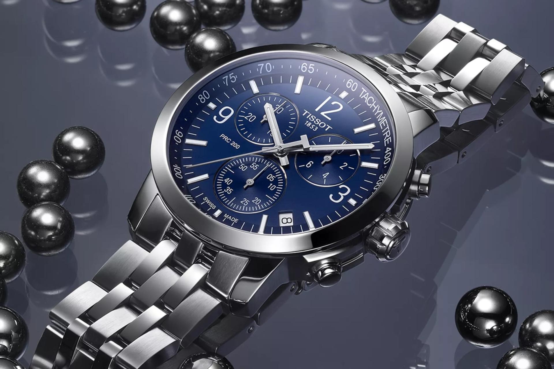 سمت راست ساعت مچی مردانه تیسوت Tissot PRC 200 43mm T114.417.11.047.00