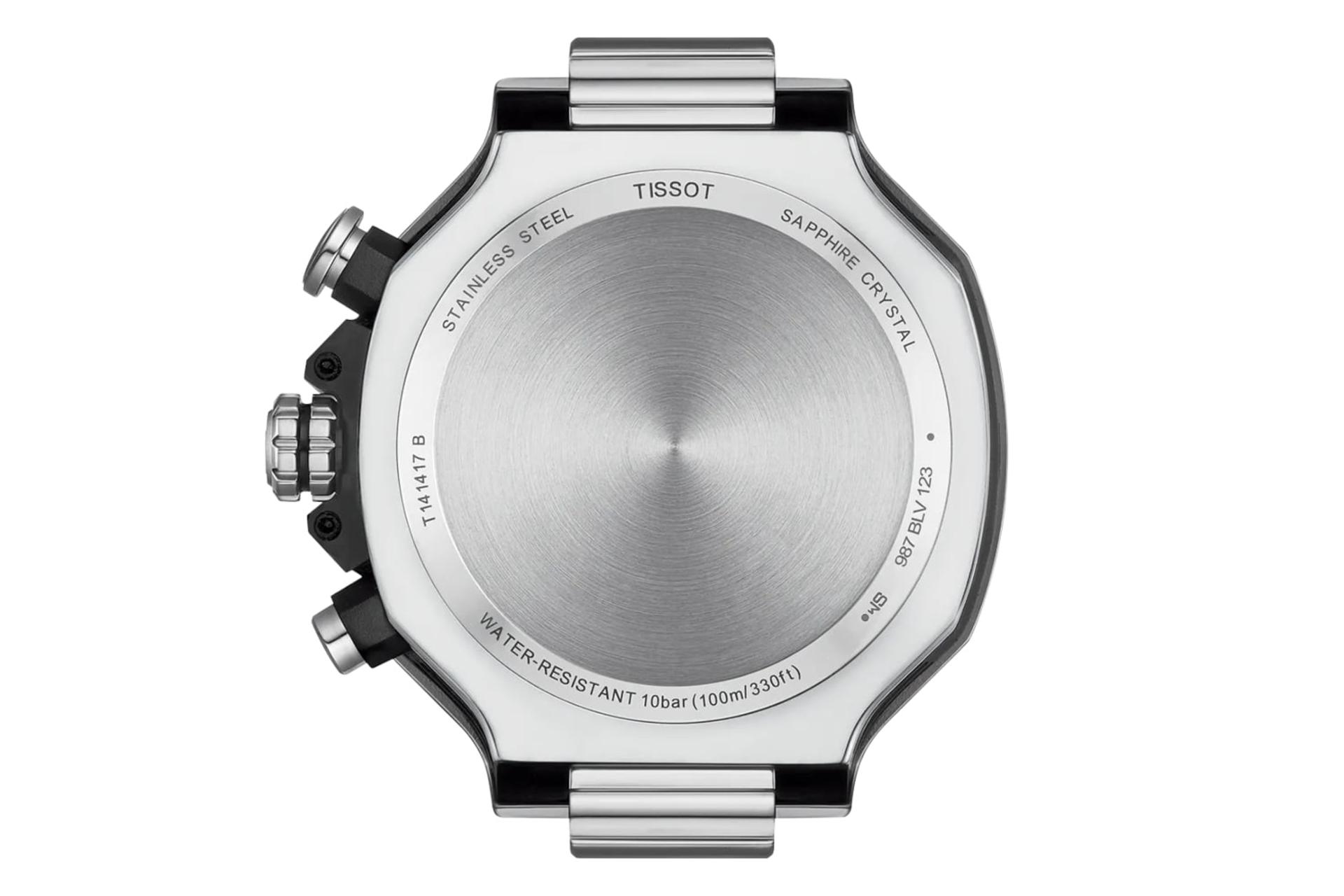 پشت ساعت مچی مردانه تیسوت Tissot T-Race 45mm T141.417.11.041.00