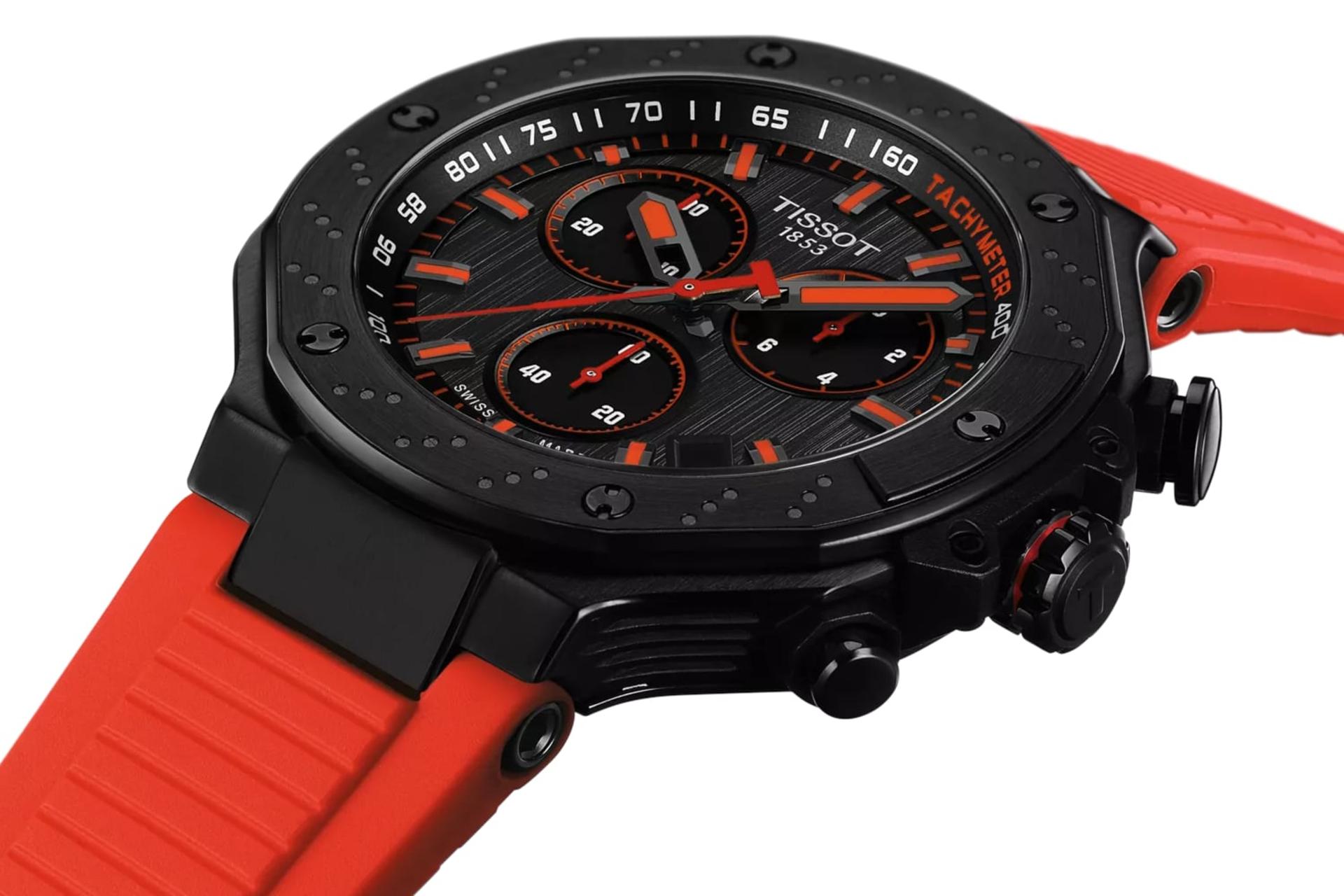 سمت راست ساعت مچی مردانه تیسوت Tissot T-Race 45mm T141.417.37.061.01