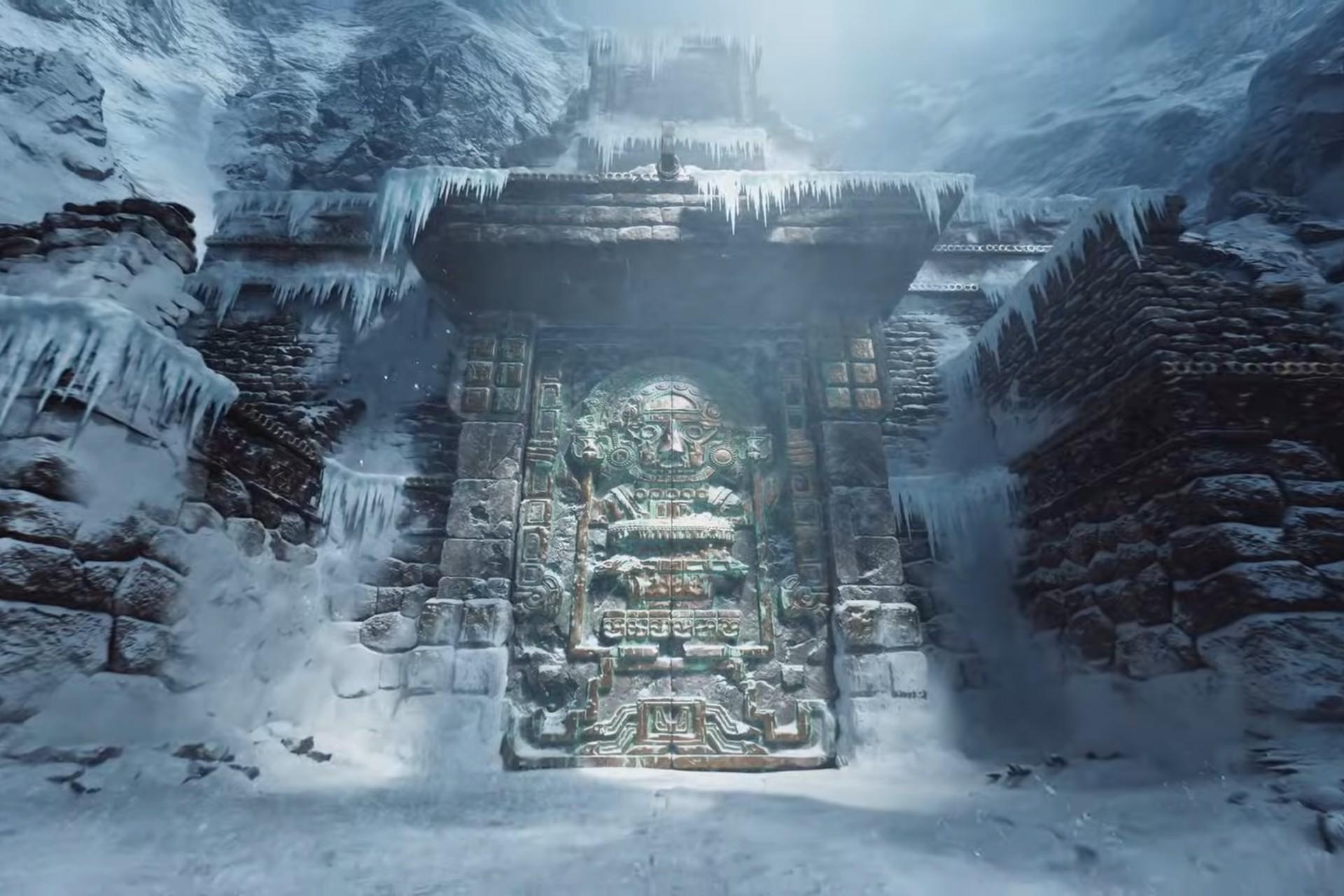 دروازه‌ی یخ‌زده در بازی توم ریدر