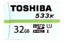 کارت حافظه توشیبا Toshiba ADP-HS02 533X microSDHC Class 10 UHS-I U1 32GB
