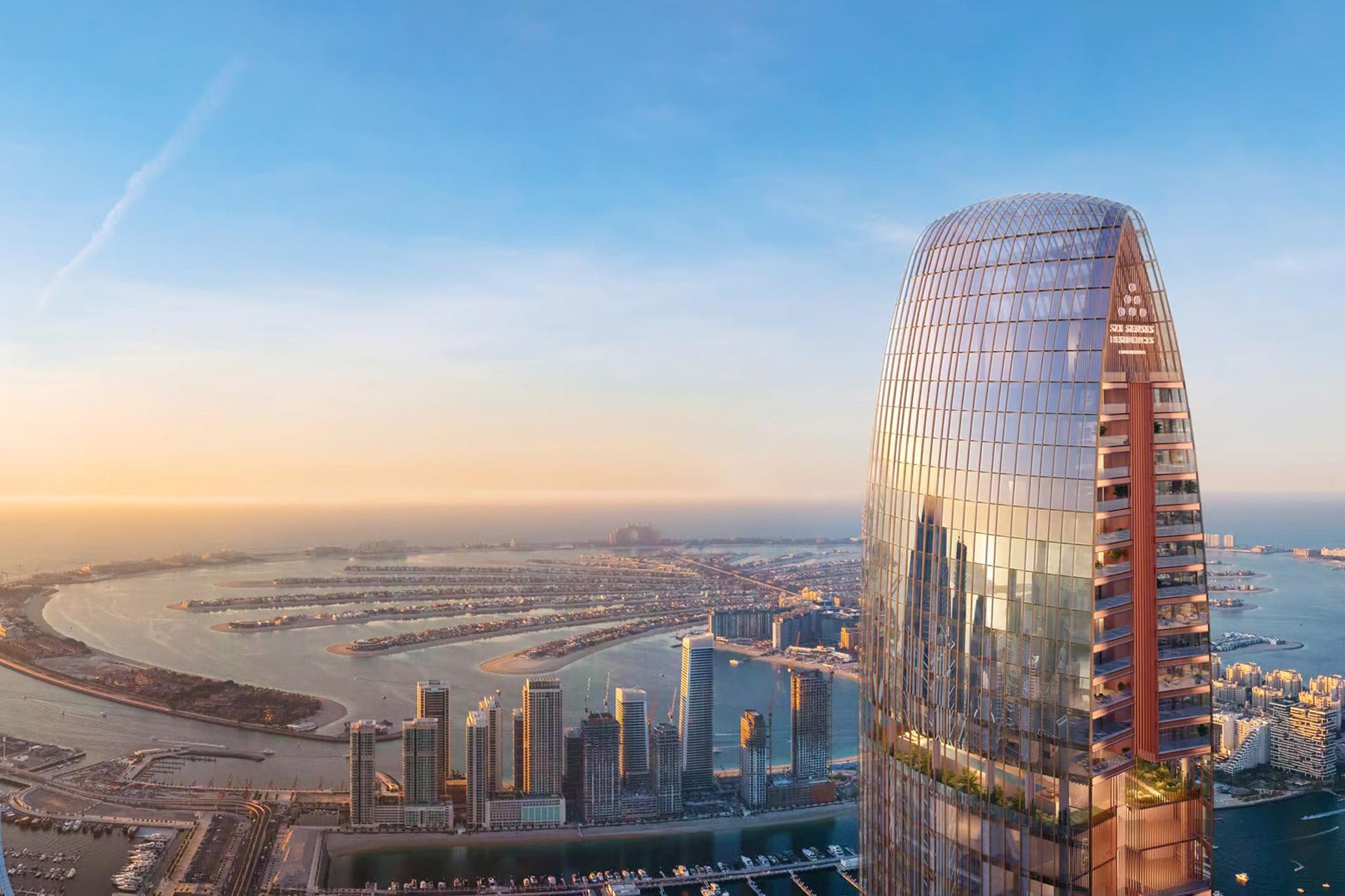 بلندترین برج مسکونی جهان در دبی