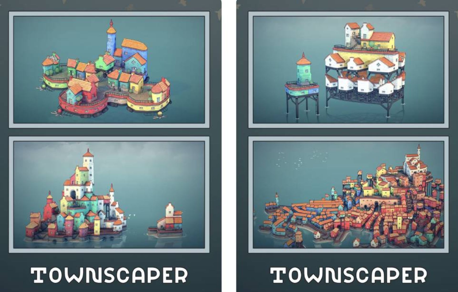 بازی Townscaper 
