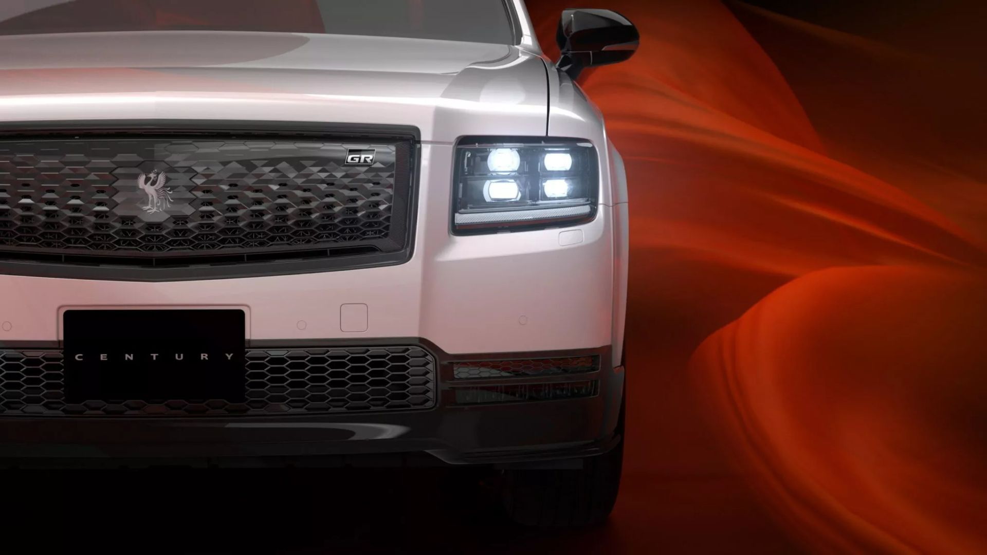 نمای جلو خودرو تویوتا سنچوری