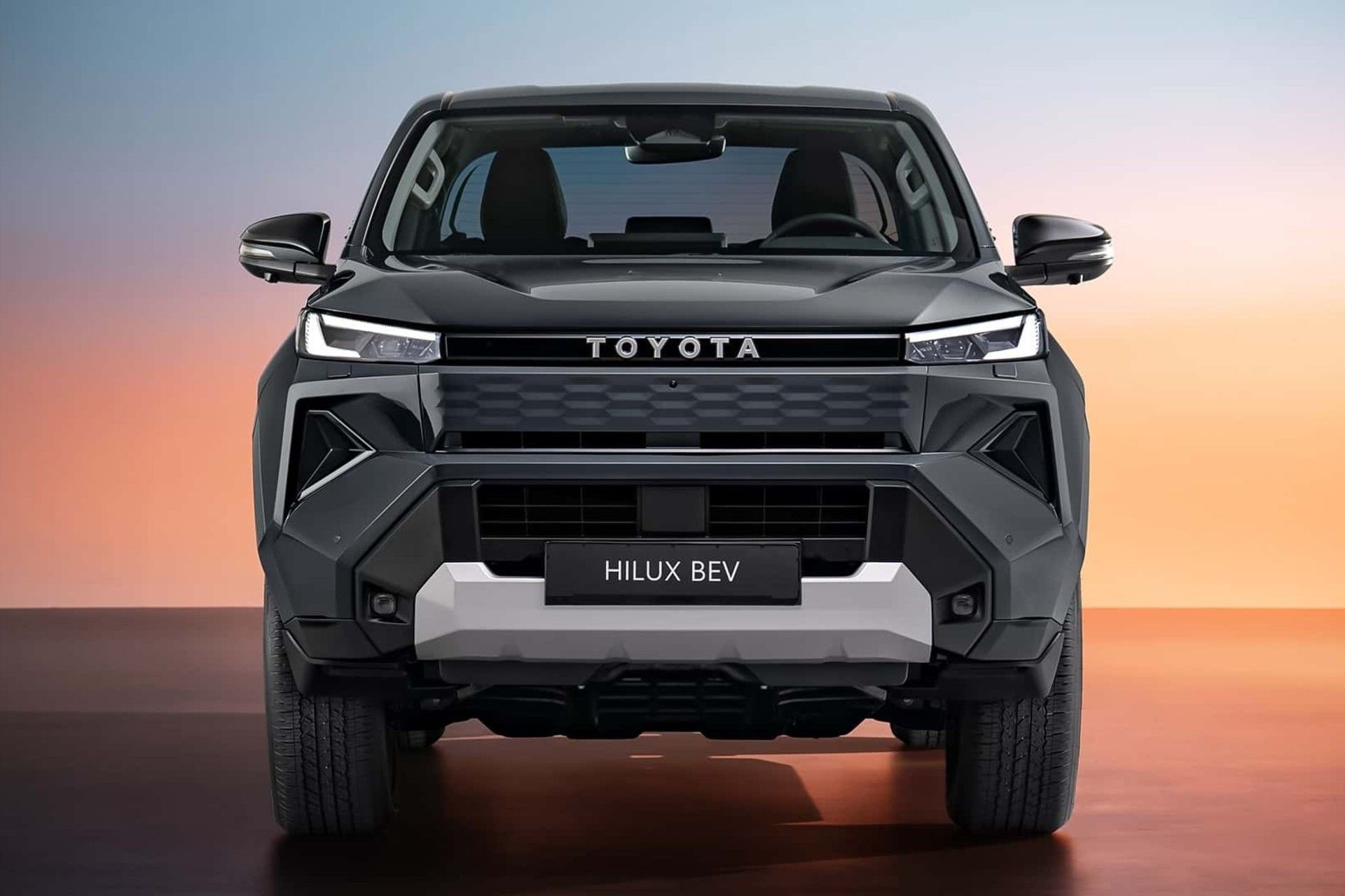 نمای جلو وانت تویوتا هایلوکس ۲۰۲۶