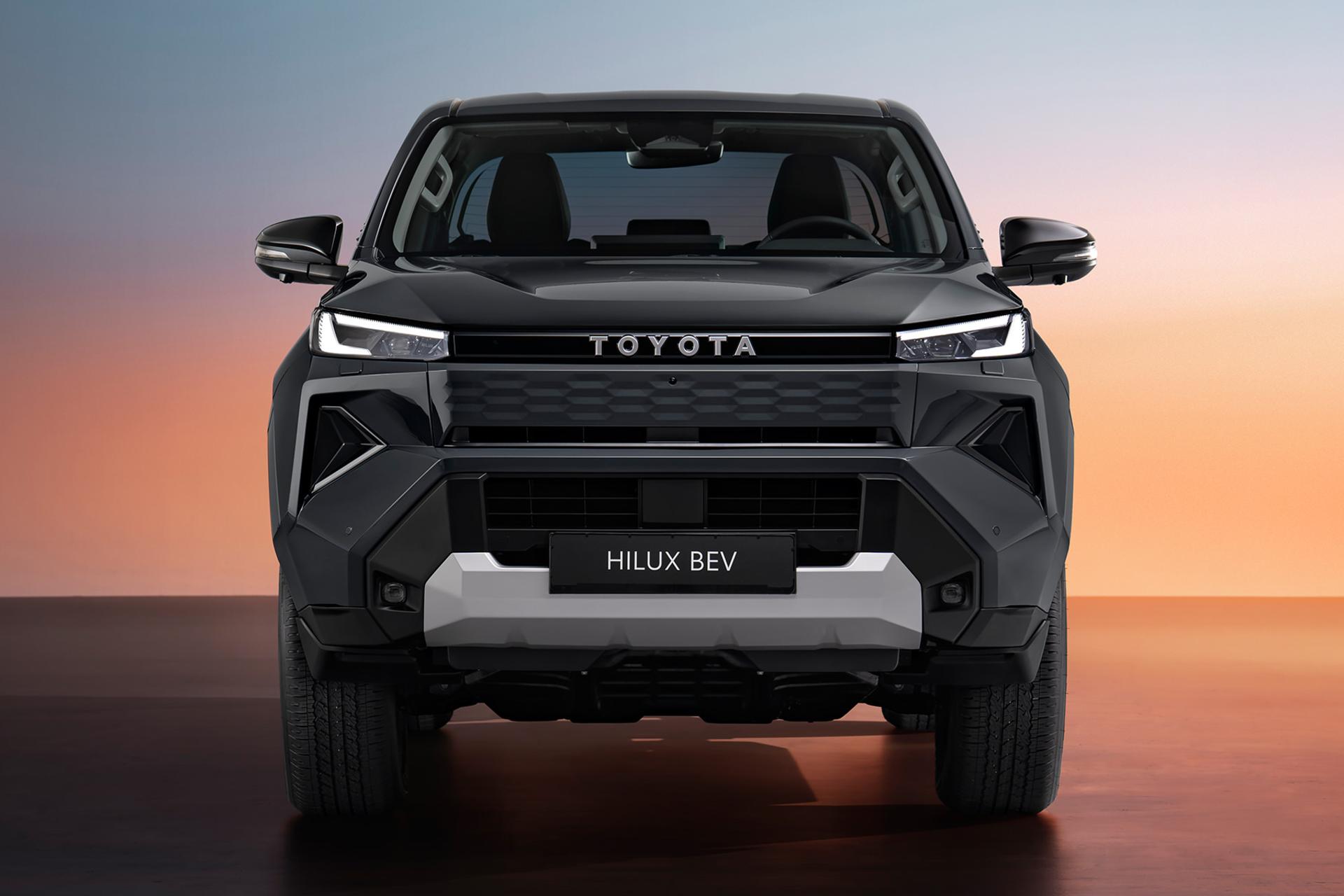 خودرو تویوتا هایلوکس Toyota Hilux BEV 2026 نمای جلو