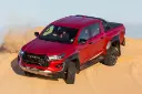 خودرو تویوتا هایلوکس Toyota Hilux GRS 2024 نمای جلو و سقف