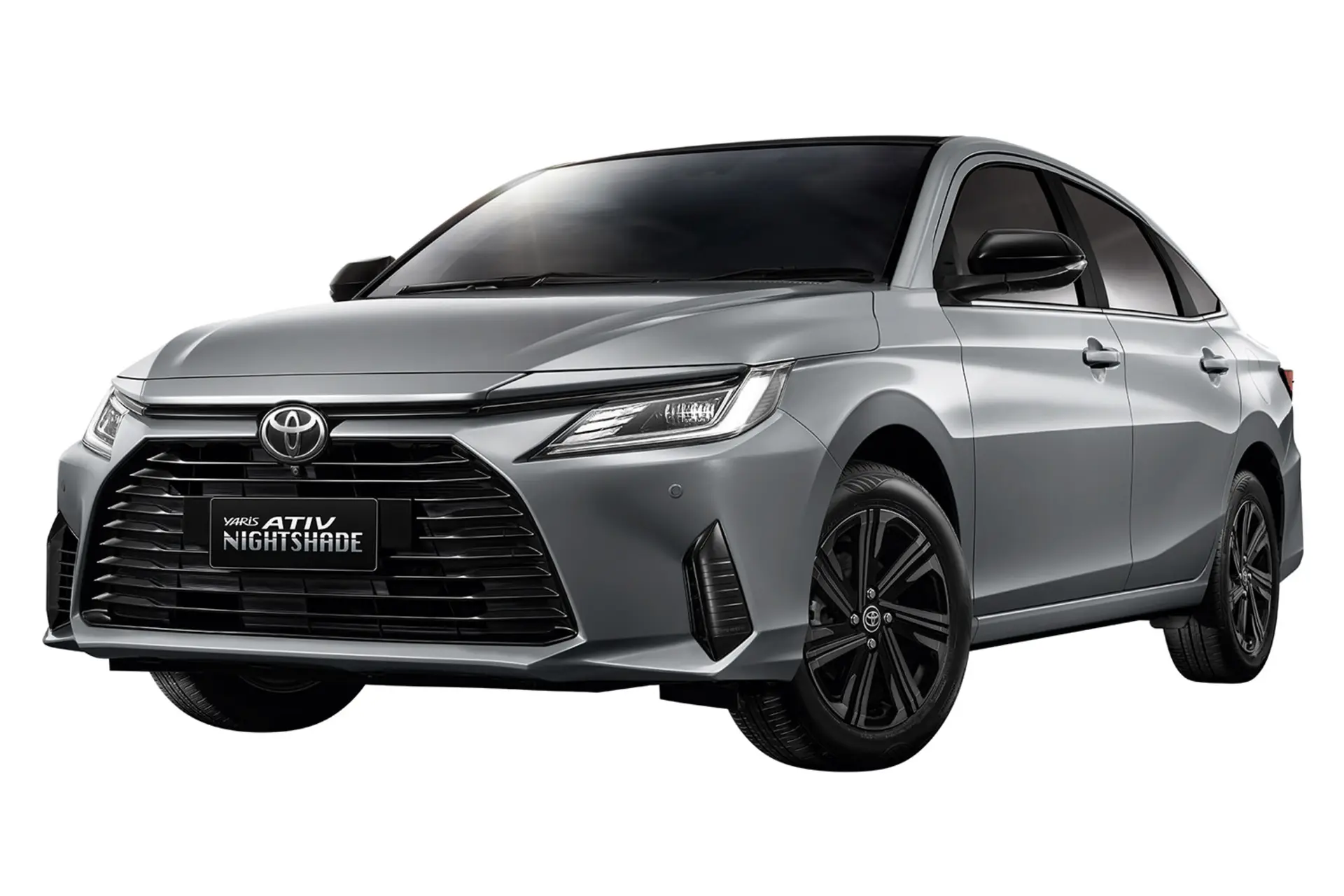 خودرو تویوتا یاریس Toyota Yaris 2024 نمای جلو رنگ خاکستری