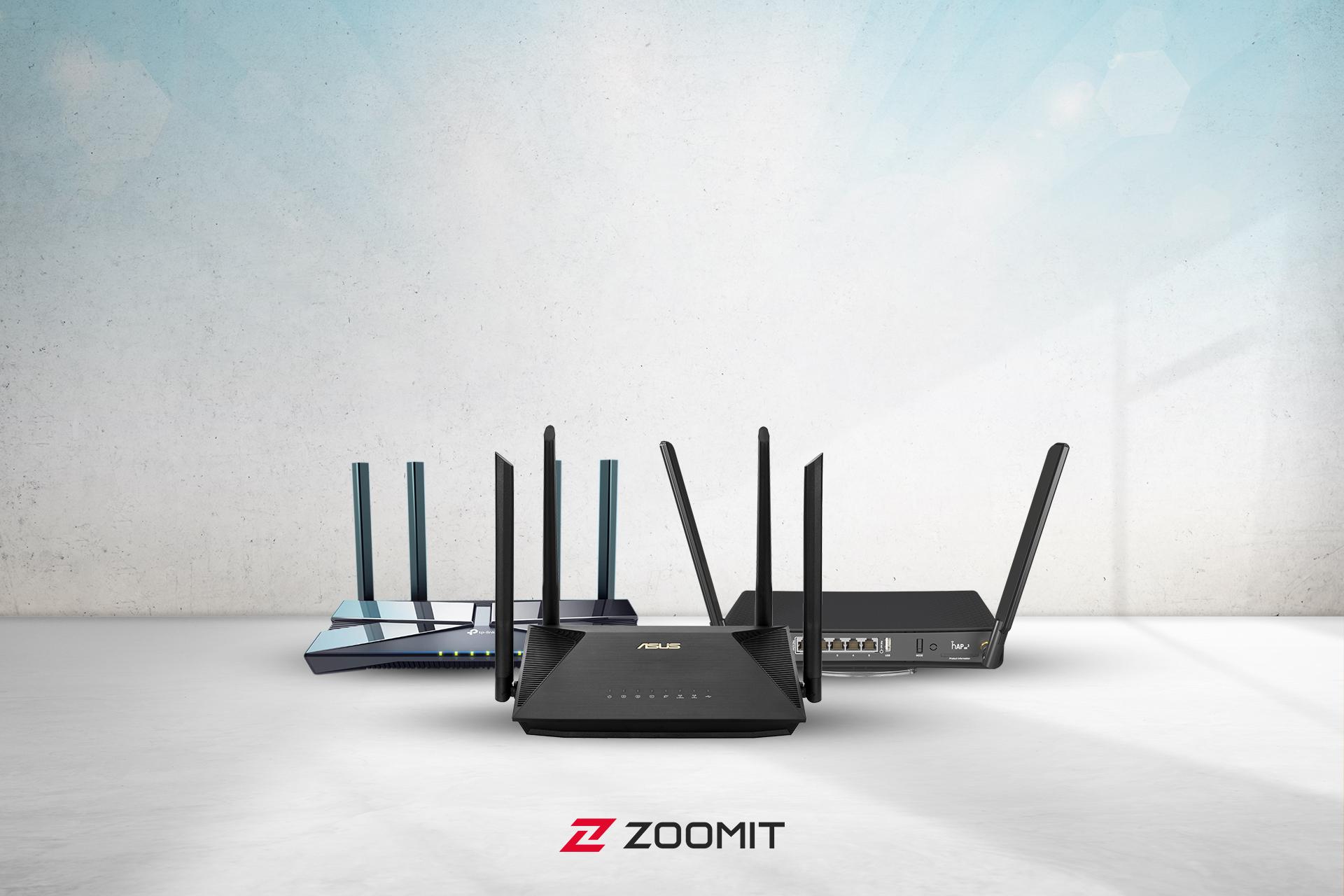 انواع روتر و اکسس پوینت در زوبین