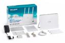 مودم - روتر تی پی لینک TP-Link Archer VR900 با اقلام همراه و جعبه