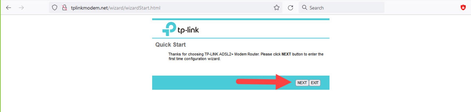 تنظیمات مودم تی پی لینک